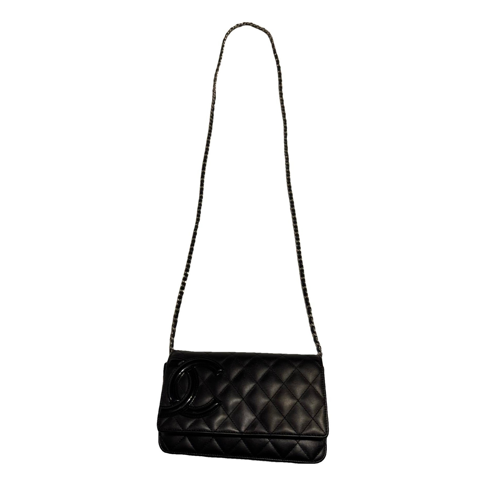 Wallet On Chain Cambon leather crossbody bag