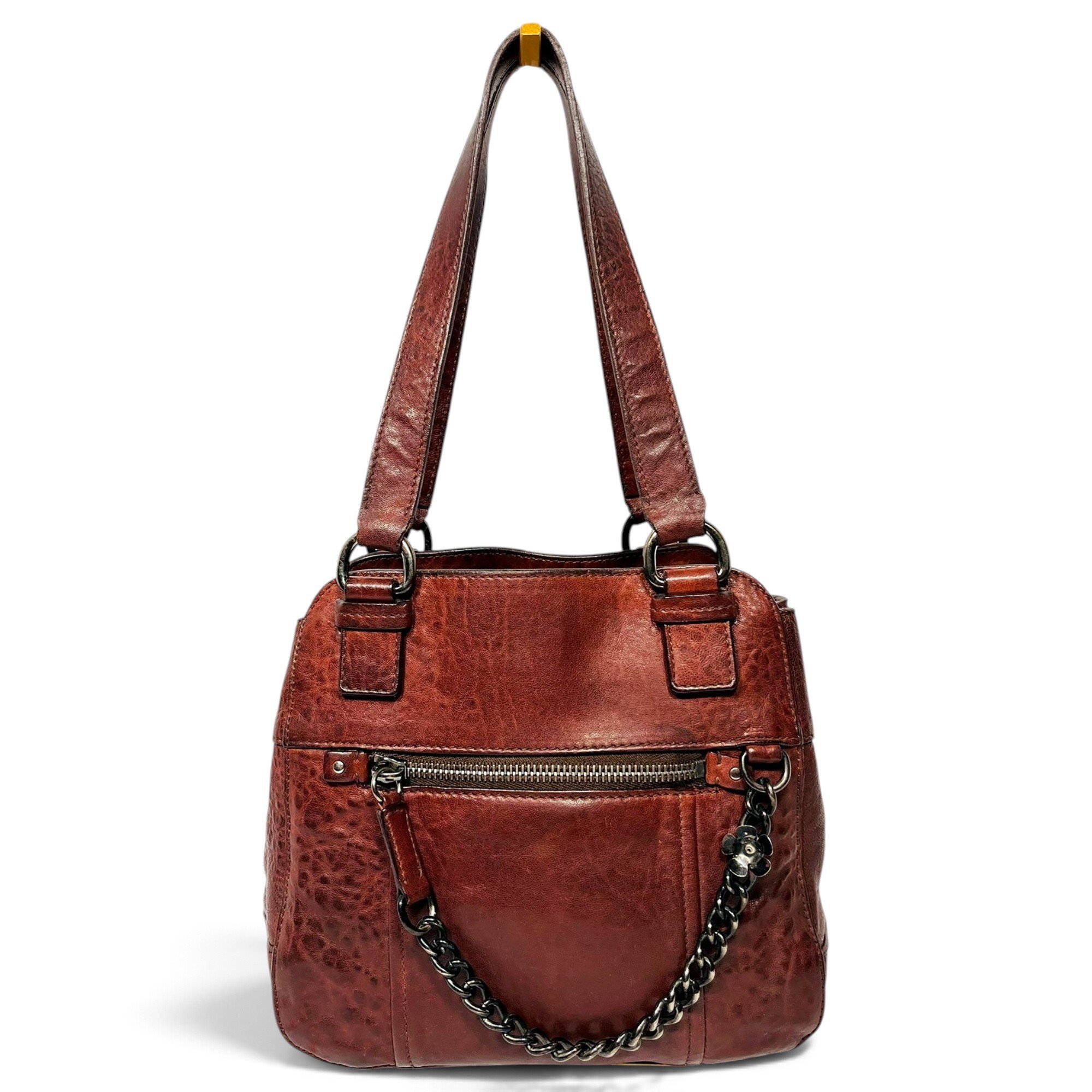 Leather handbag