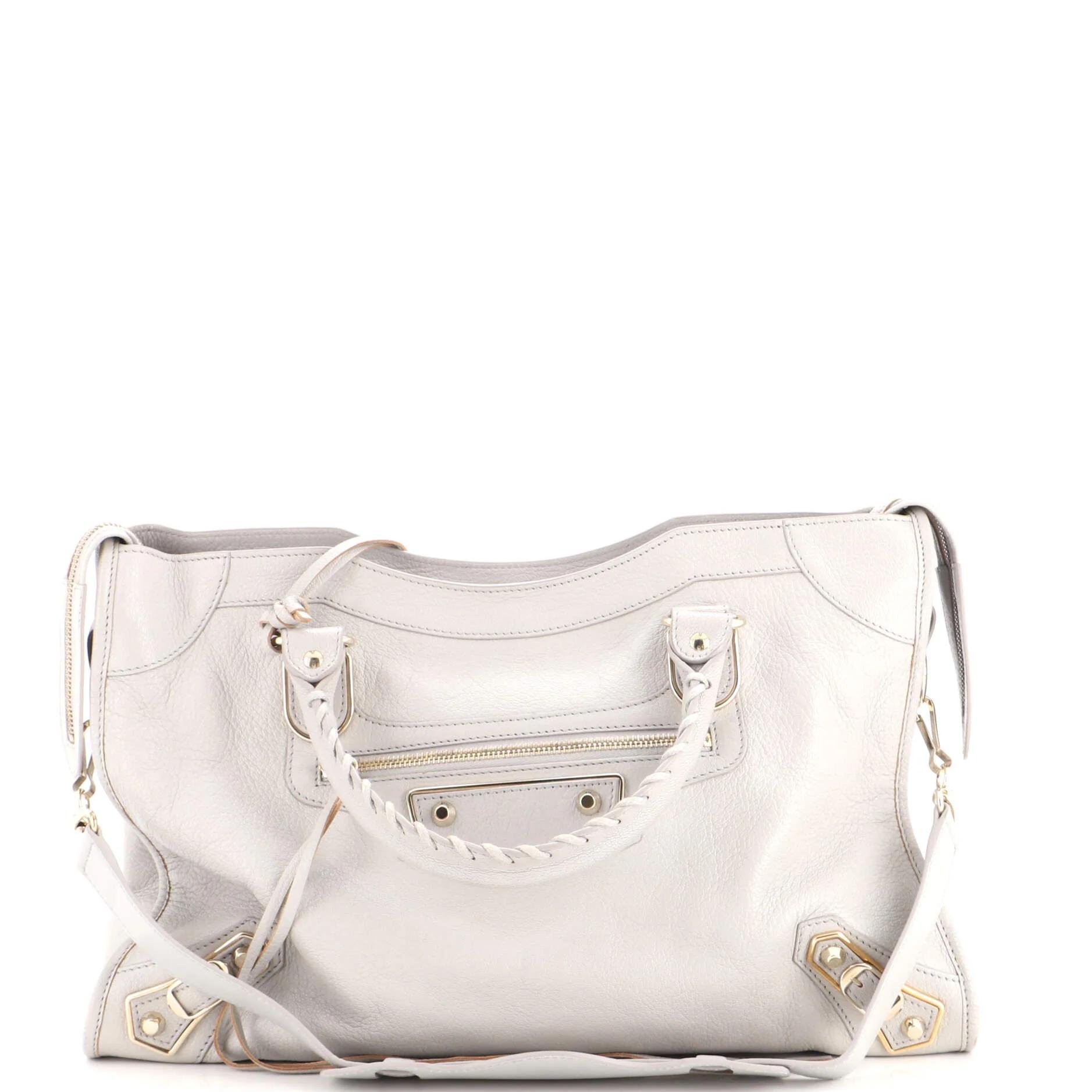 Leather satchel