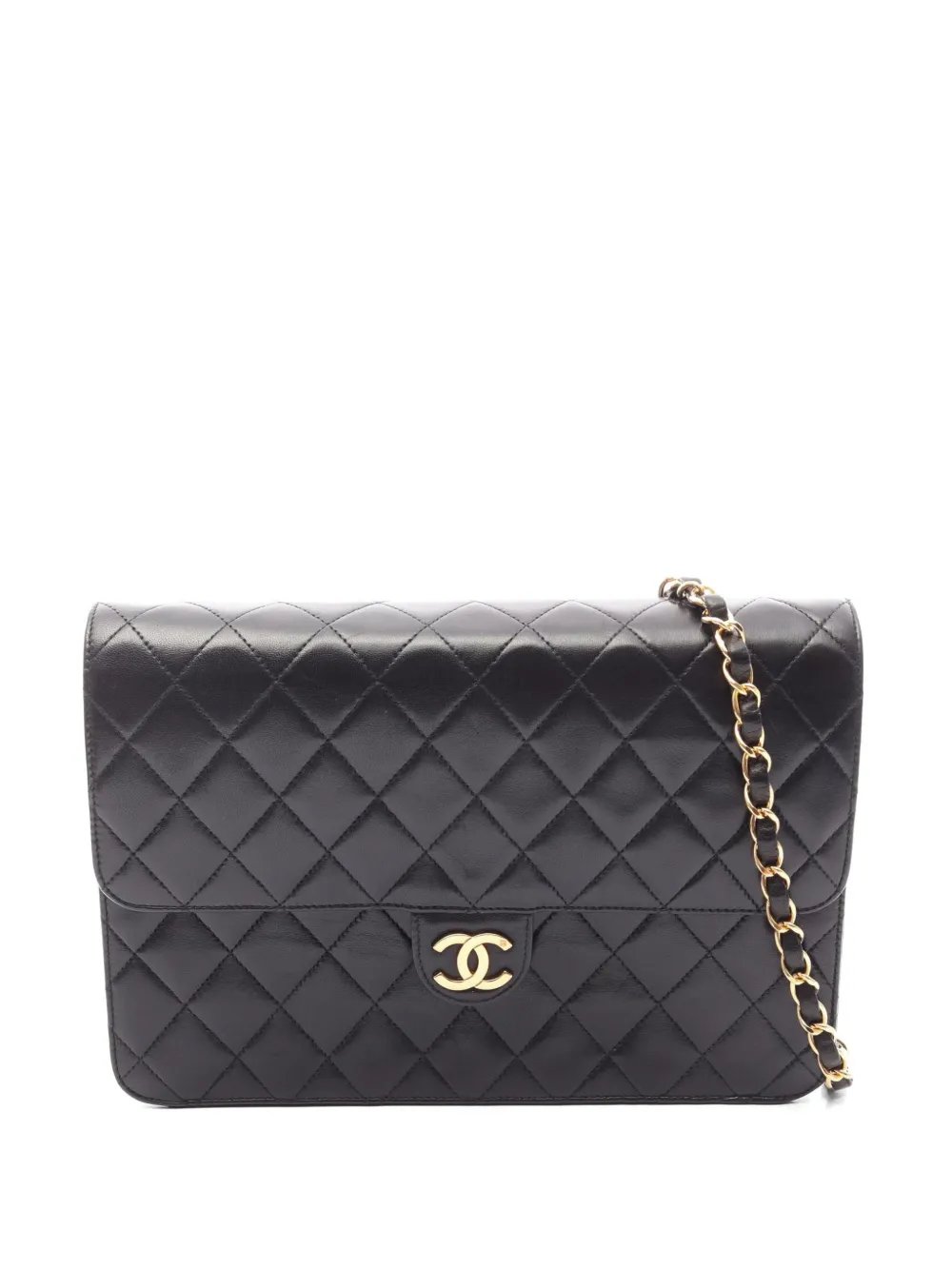 1996-1997 diamond-quilted chain shoulder bag