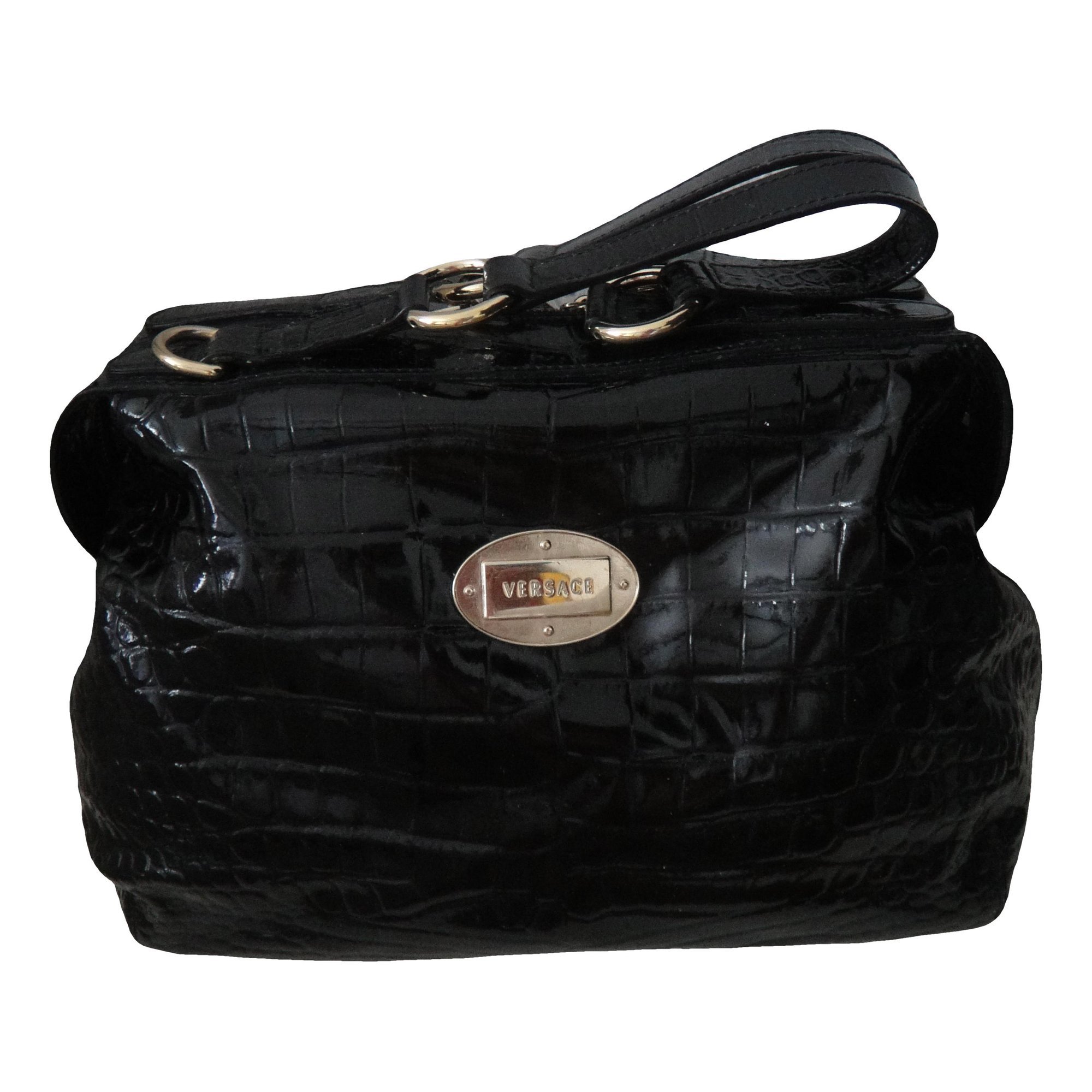 Versace Patent leather handbag