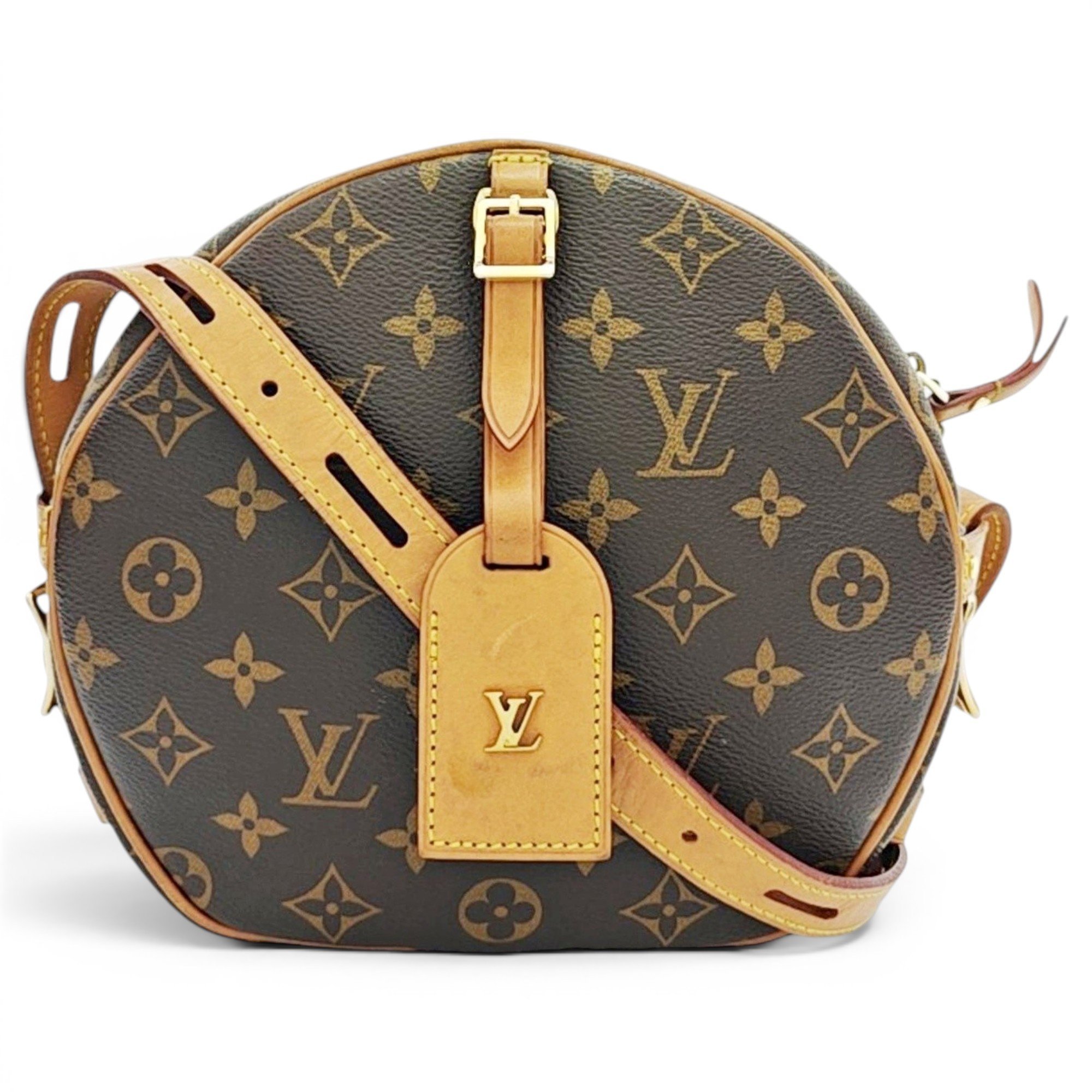 Micro boite chapeau leather handbag