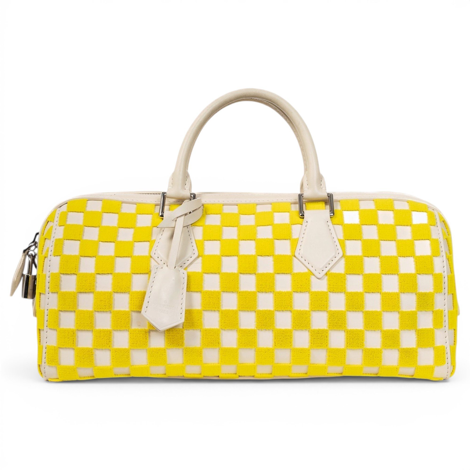 Speedy leather handbag