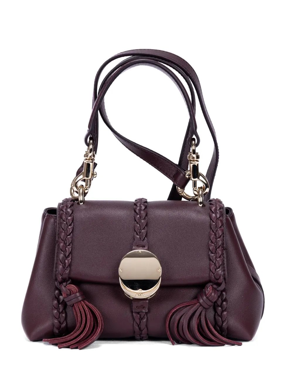 Penelope braided shoulder bag