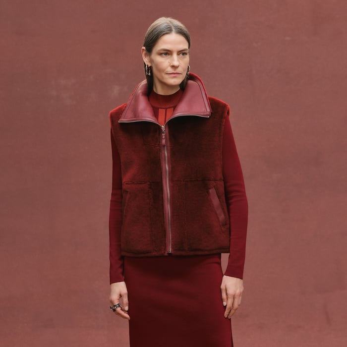 Rouge H Reversible Sleeveless Jacket