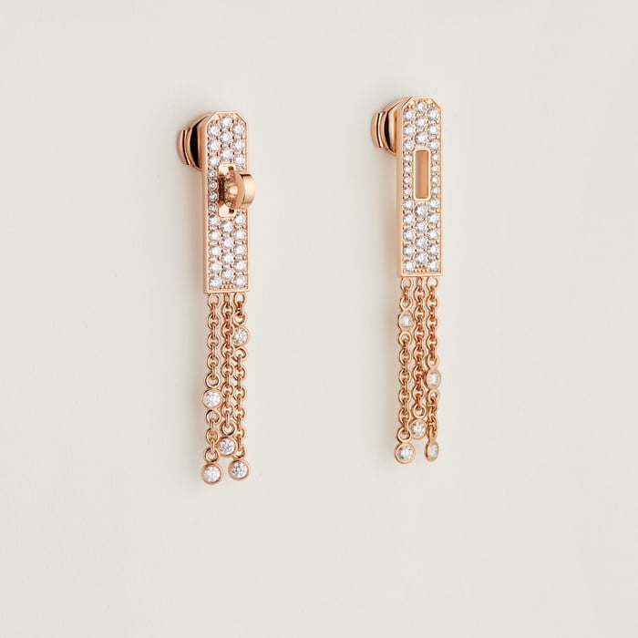 Sans Coloris Kelly Gavroche Earrings, Small Model