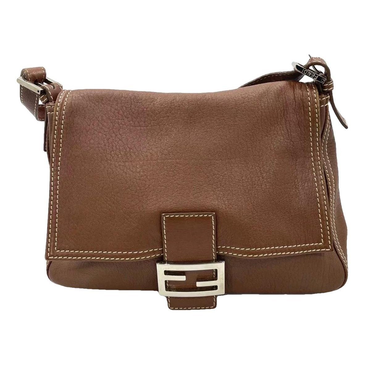 Baguette leather bag