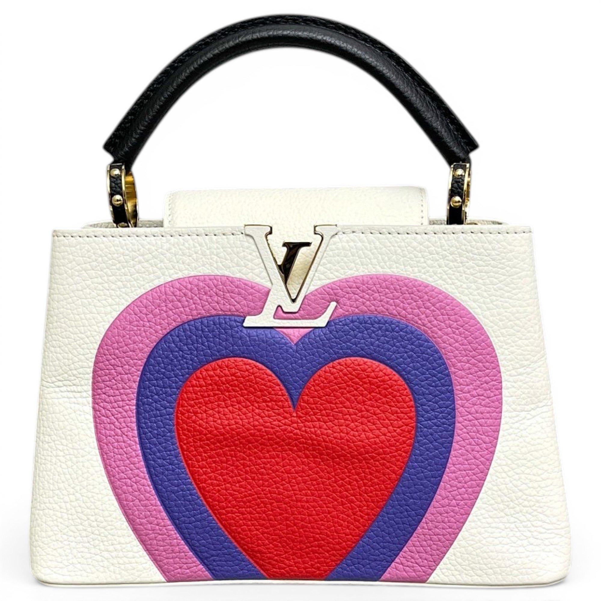 Capucines leather handbag