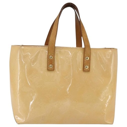 Reade patent leather handbag