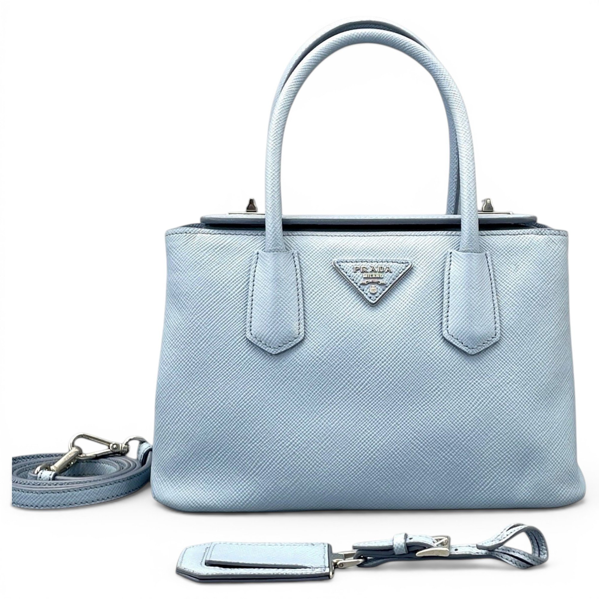 Galleria leather handbag