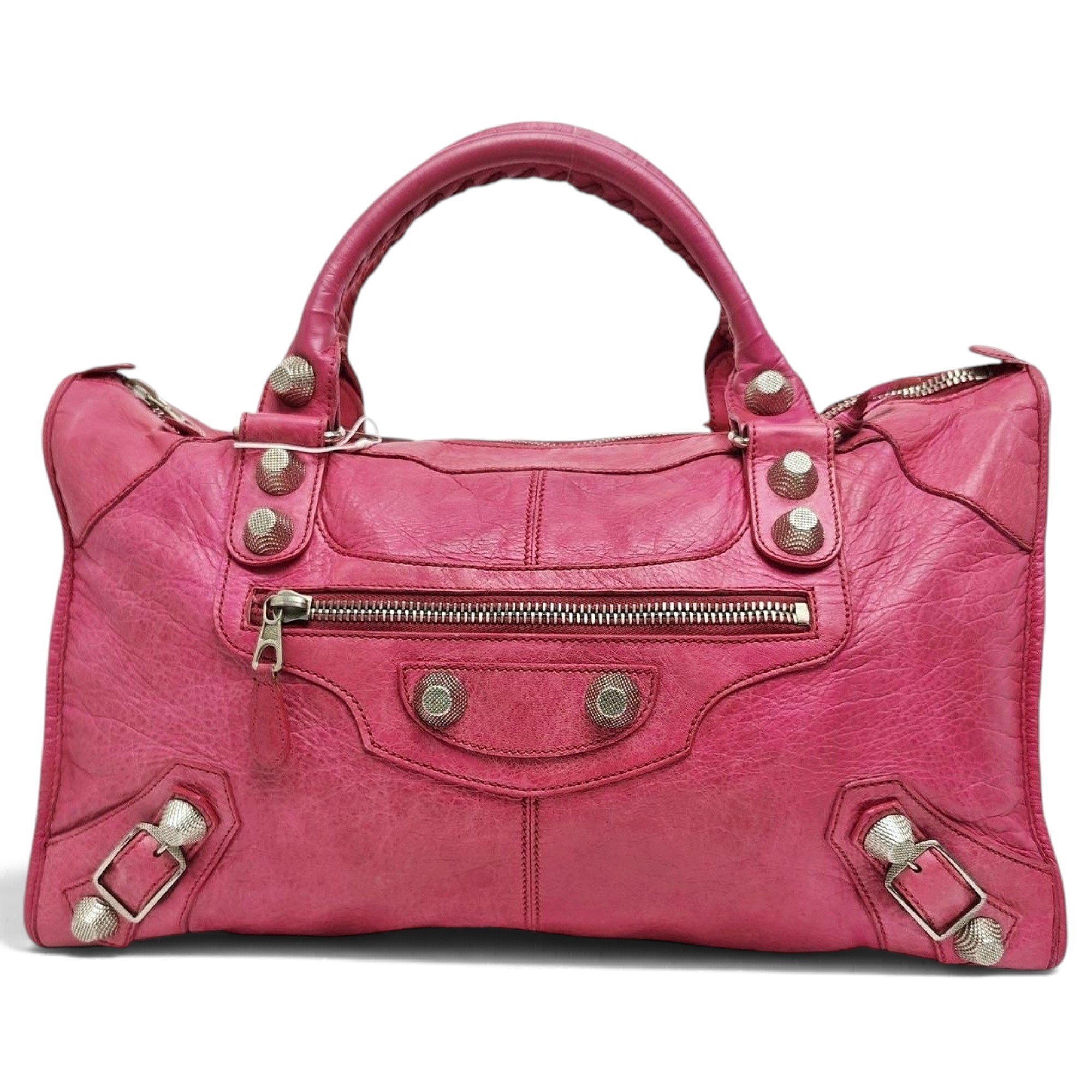 Leather handbag