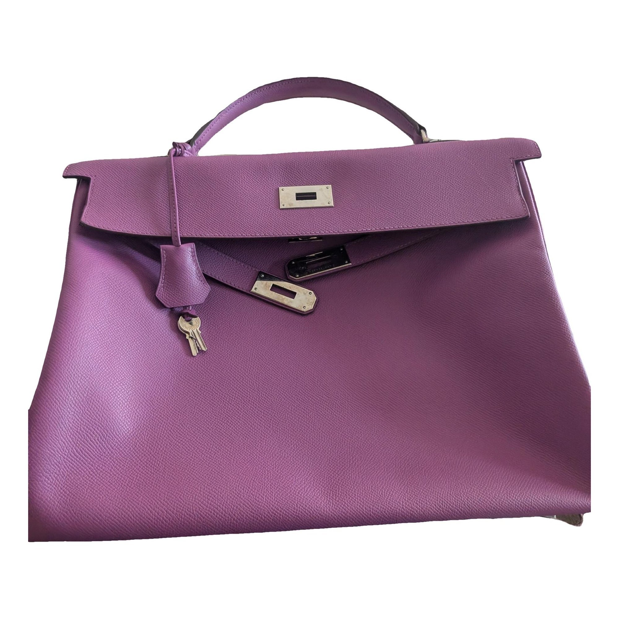 Kelly 40 leather handbag