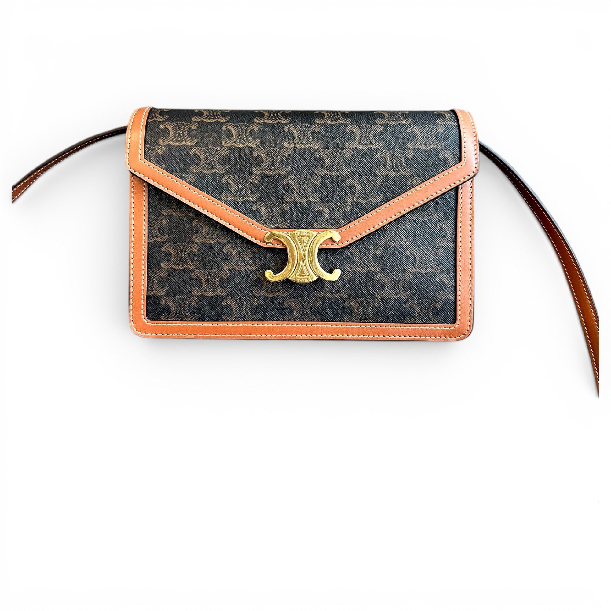 Leather crossbody bag