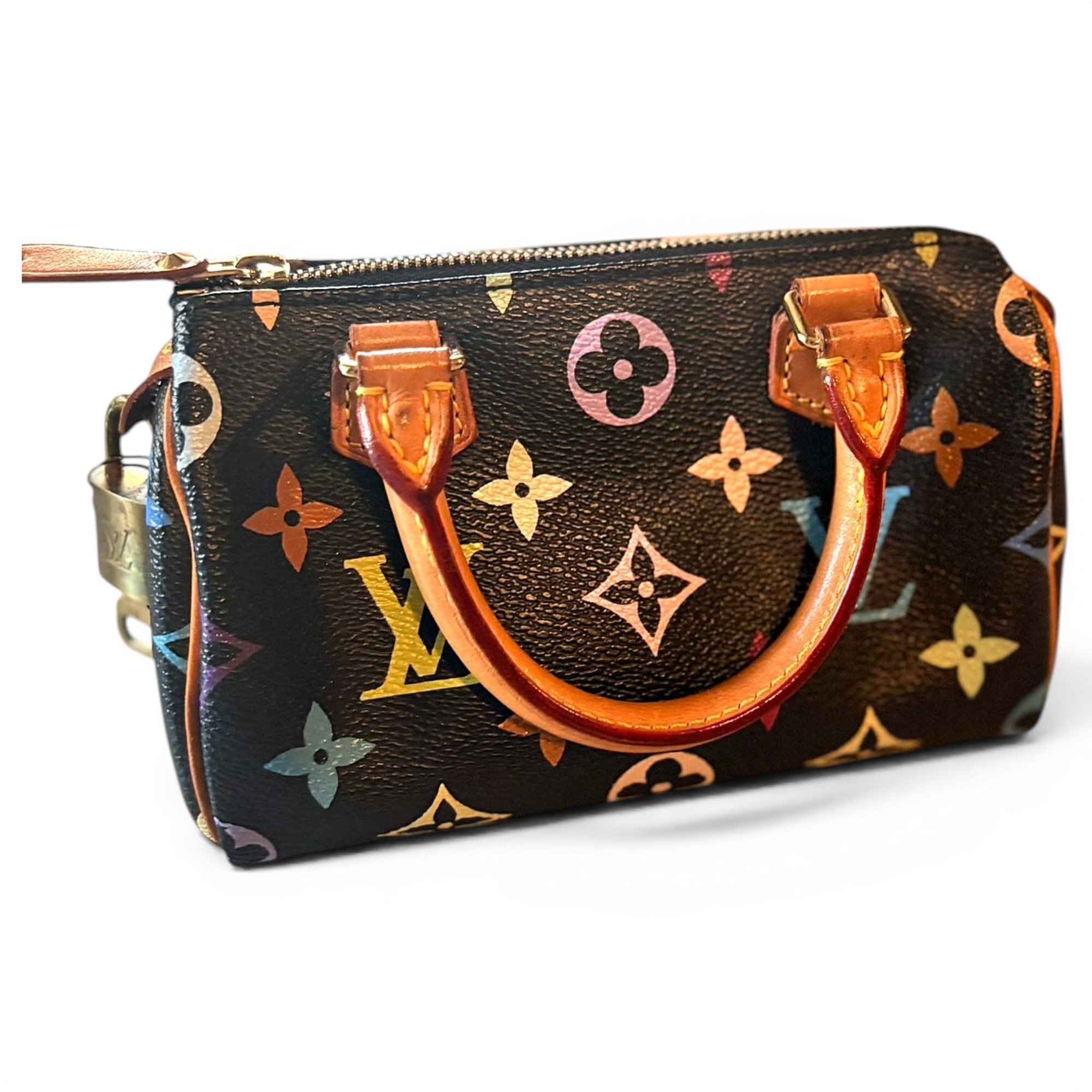 Nano Speedy / Mini HL leather mini bag