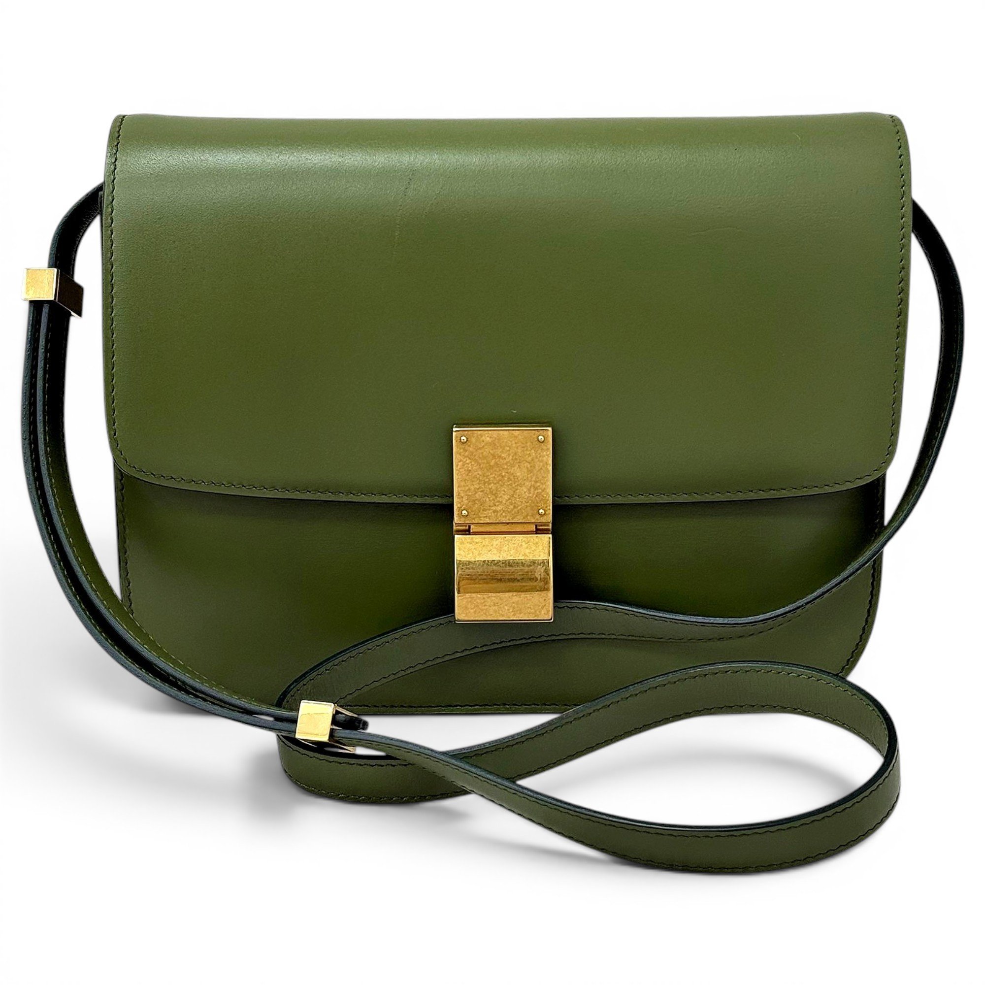 Classic leather handbag