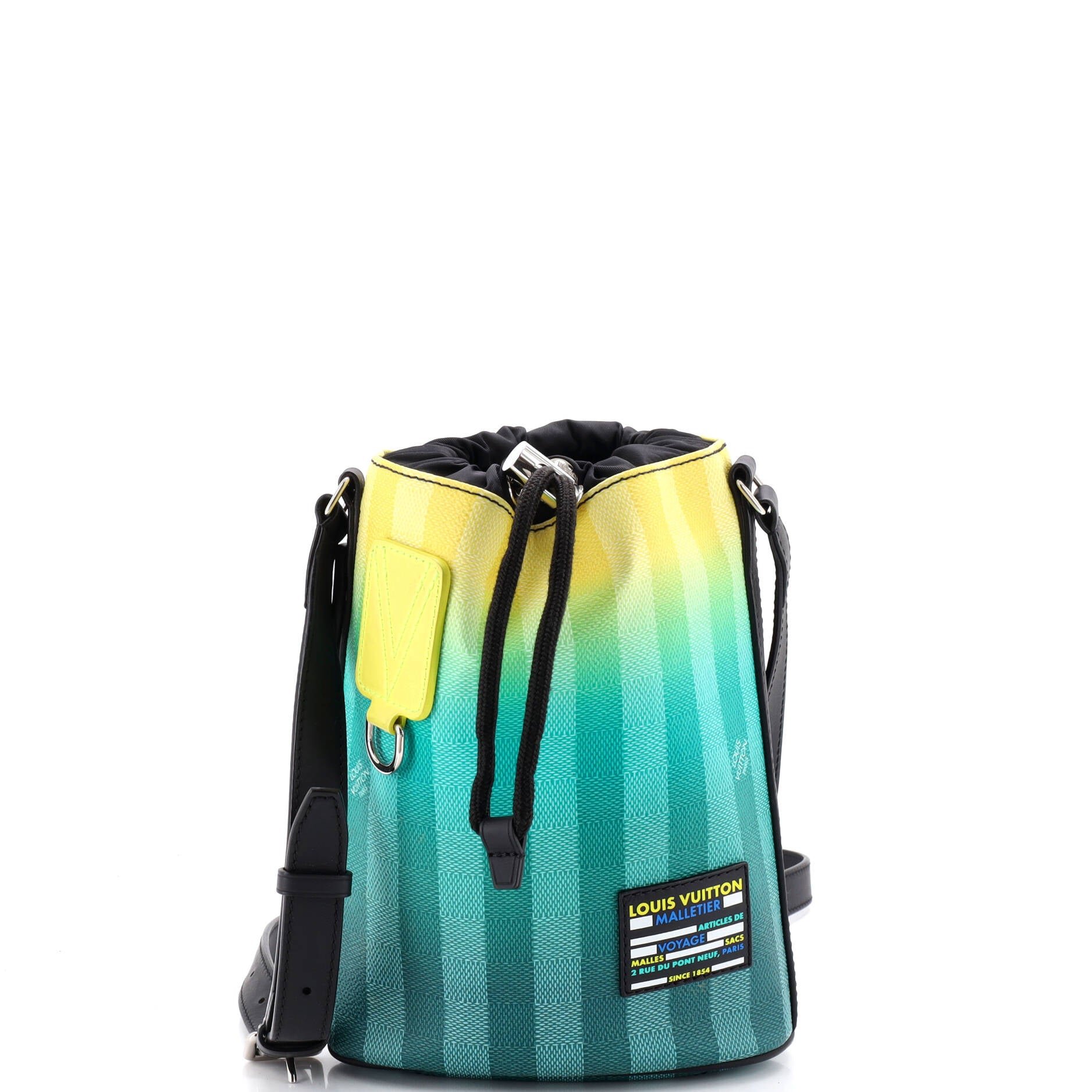 Sac Marin Bag Limited Edition Gradient Damier Stripes BB