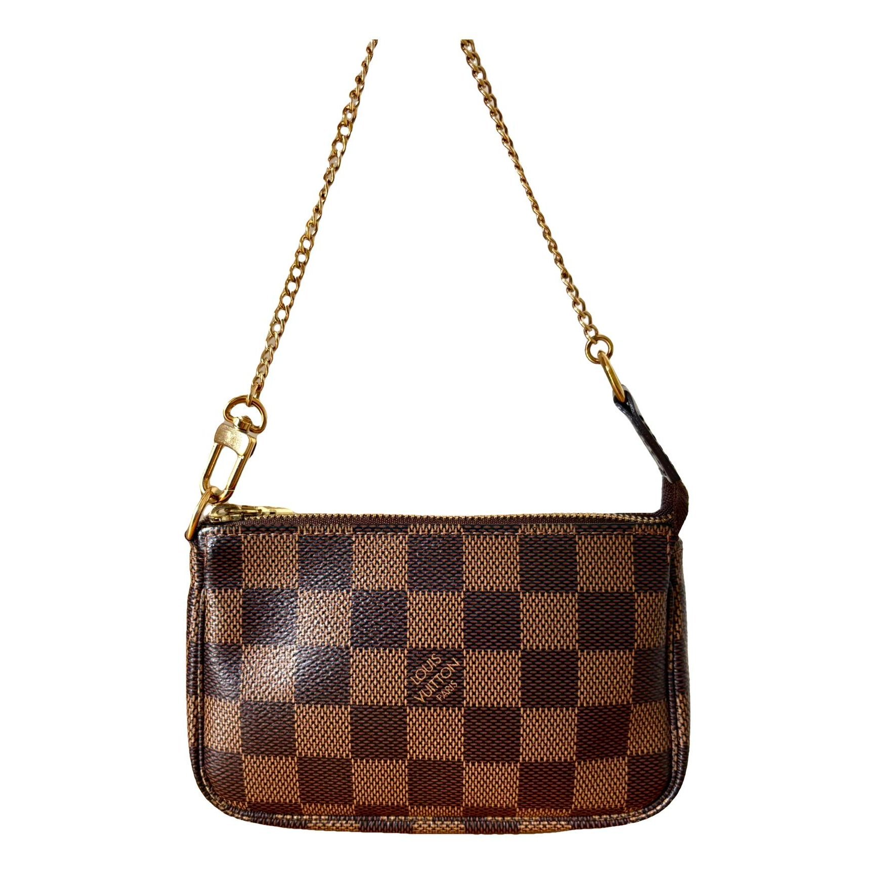Pochette Accessoire leather handbag