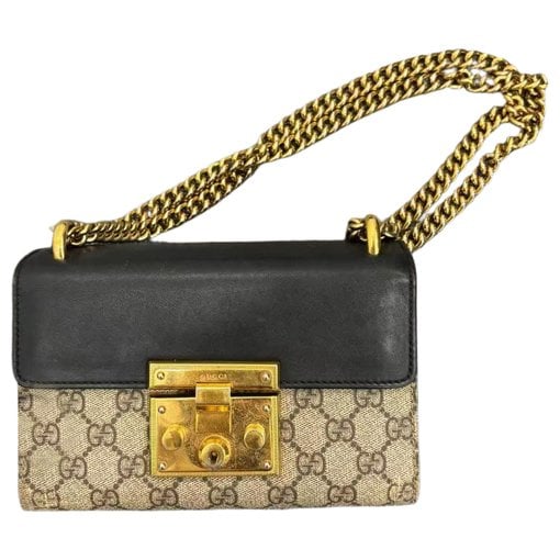 Padlock cloth handbag