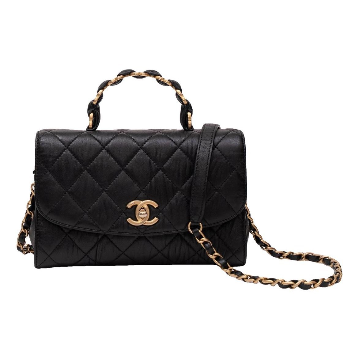 Timeless Classique Top Handle leather handbag