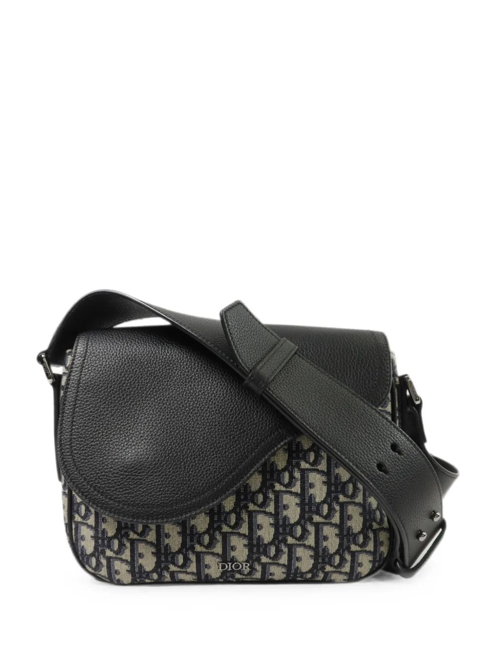 Dior mini Saddle Oblique-monogram shoulder bag