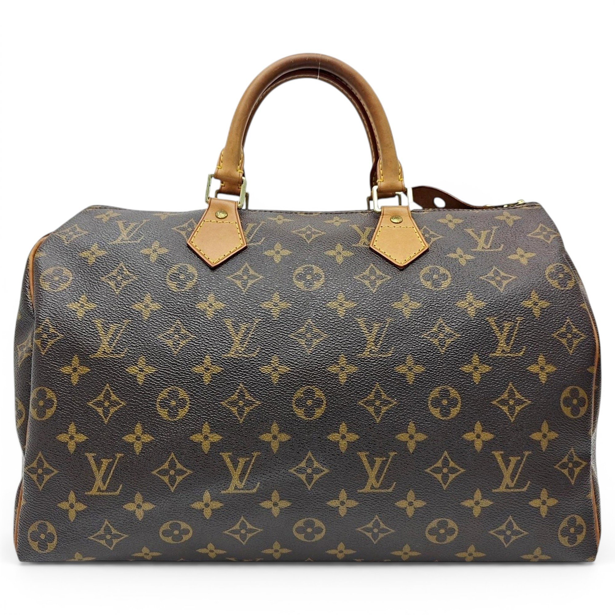 Nano Speedy / Mini HL leather handbag