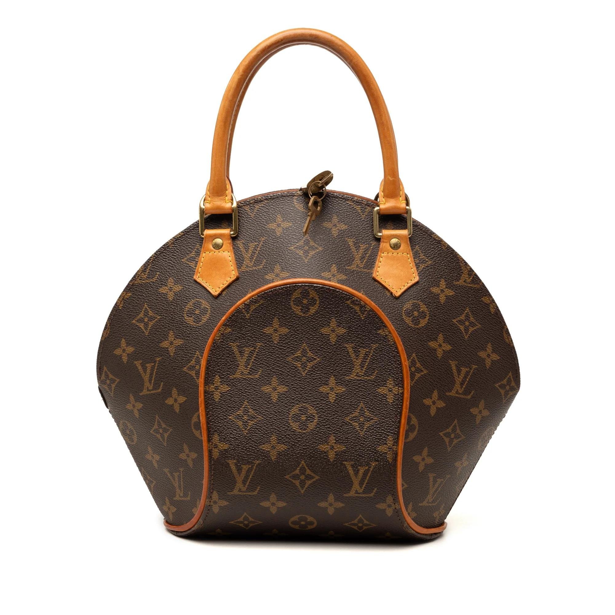 Ellipse cloth handbag