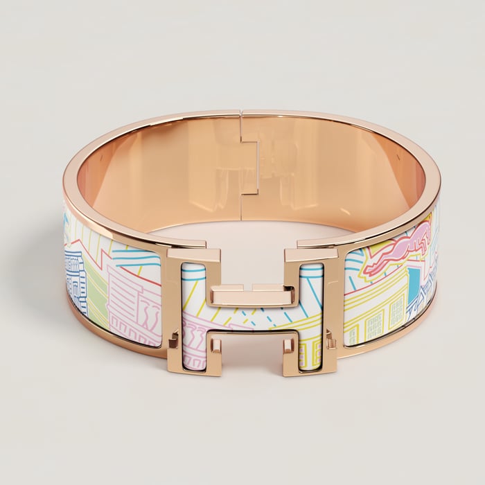 Confettis Clic Clac H Faubourg City Bracelet