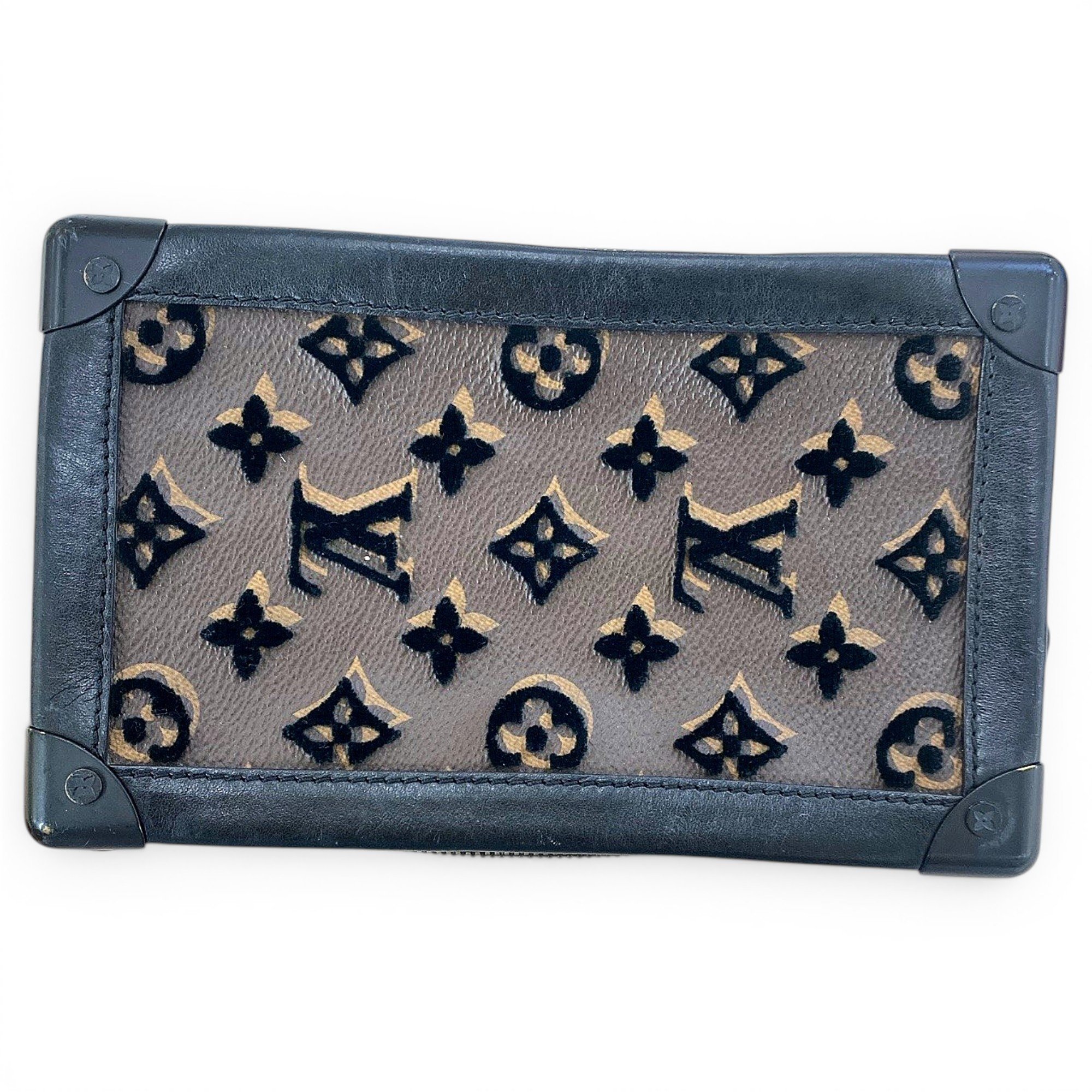 Petite Malle leather handbag