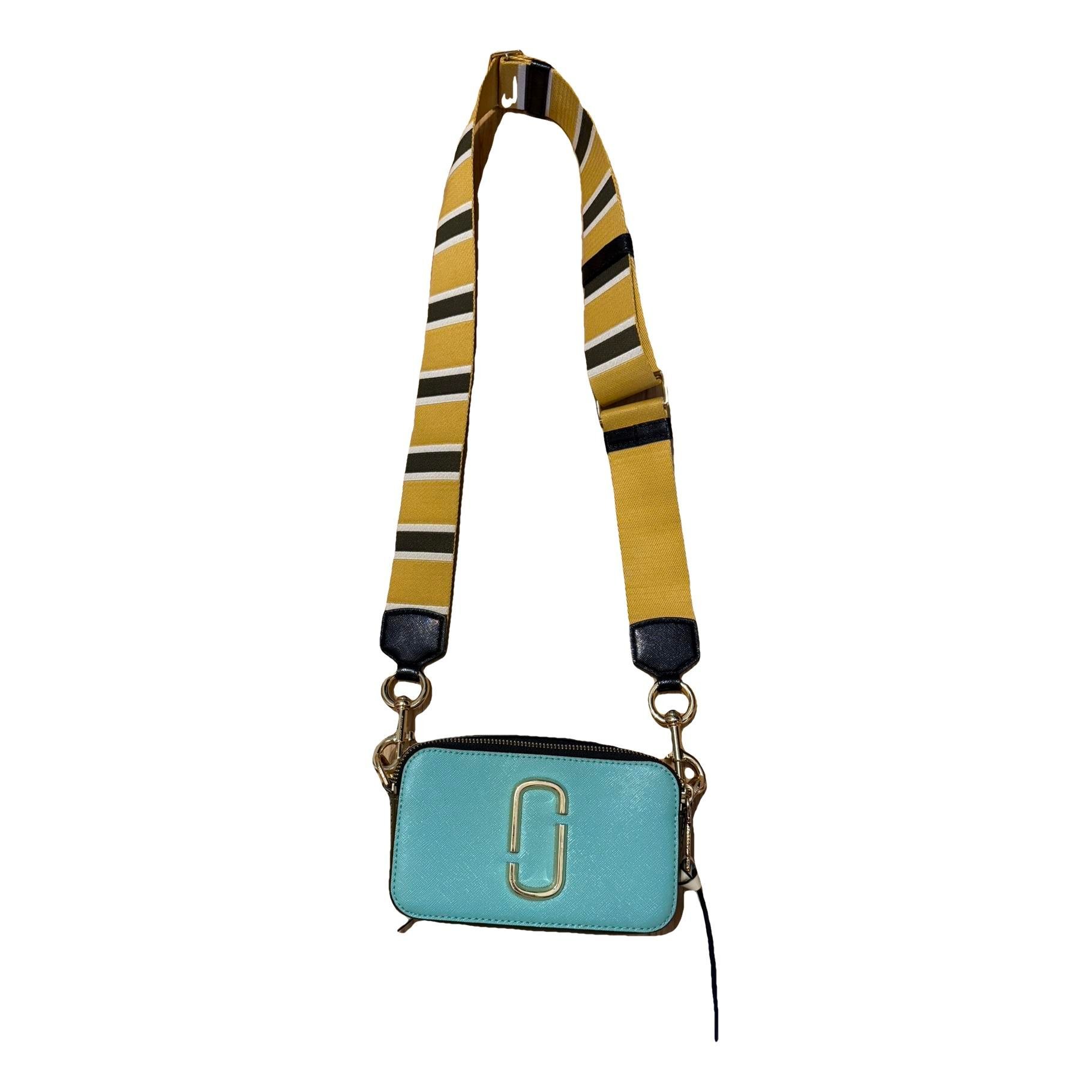 Snapshot leather crossbody bag