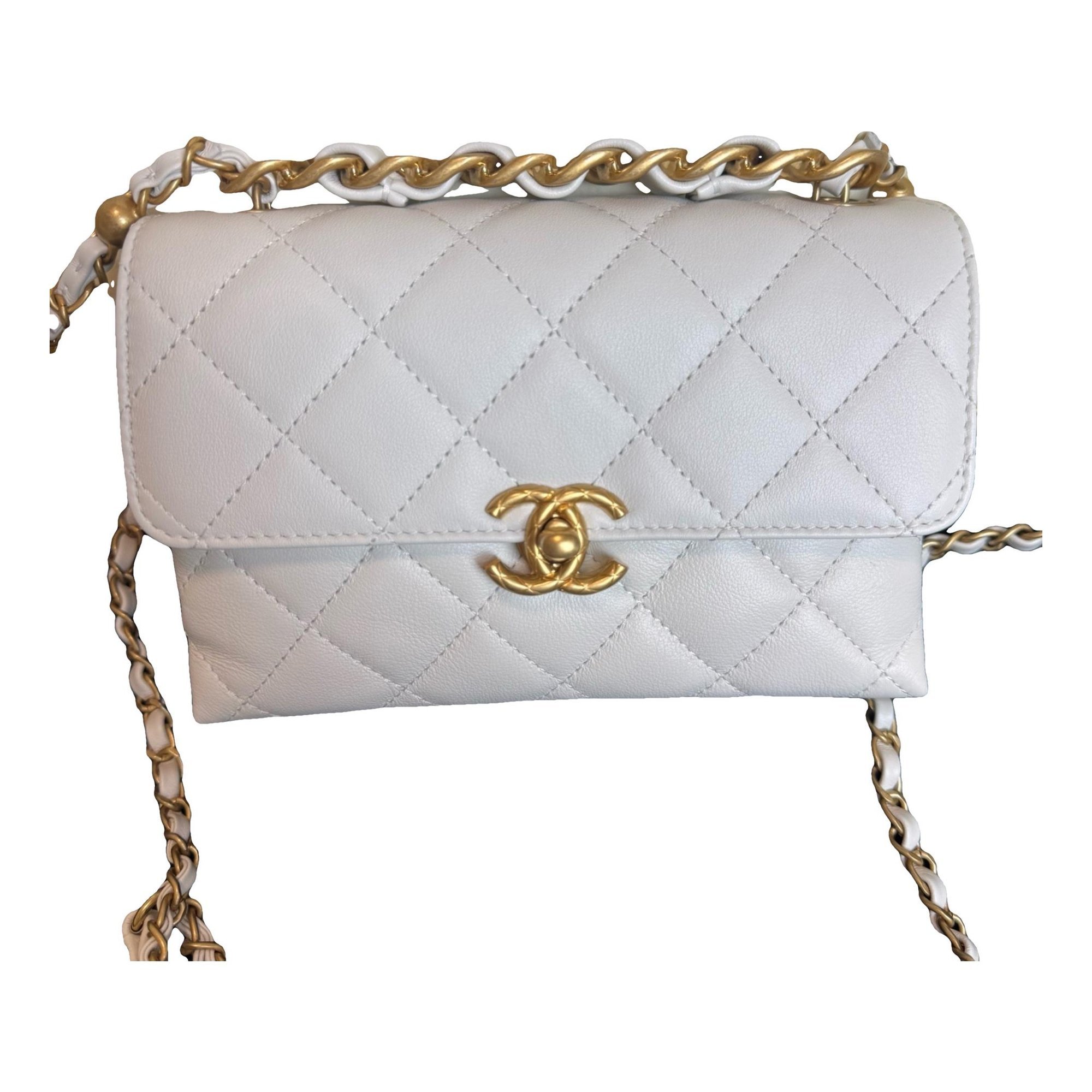 Wallet On Chain Chanel 19 leather handbag