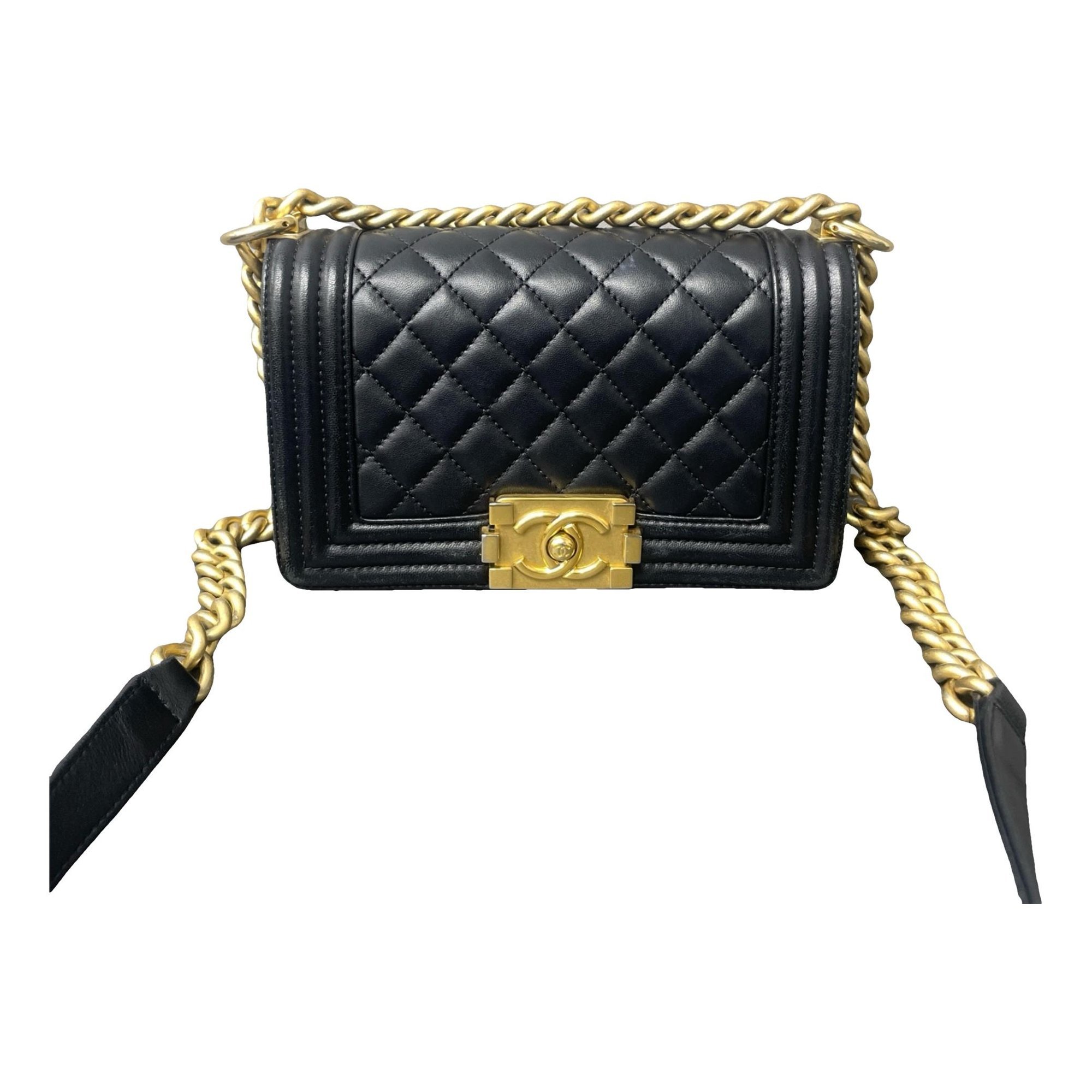 Boy leather crossbody bag