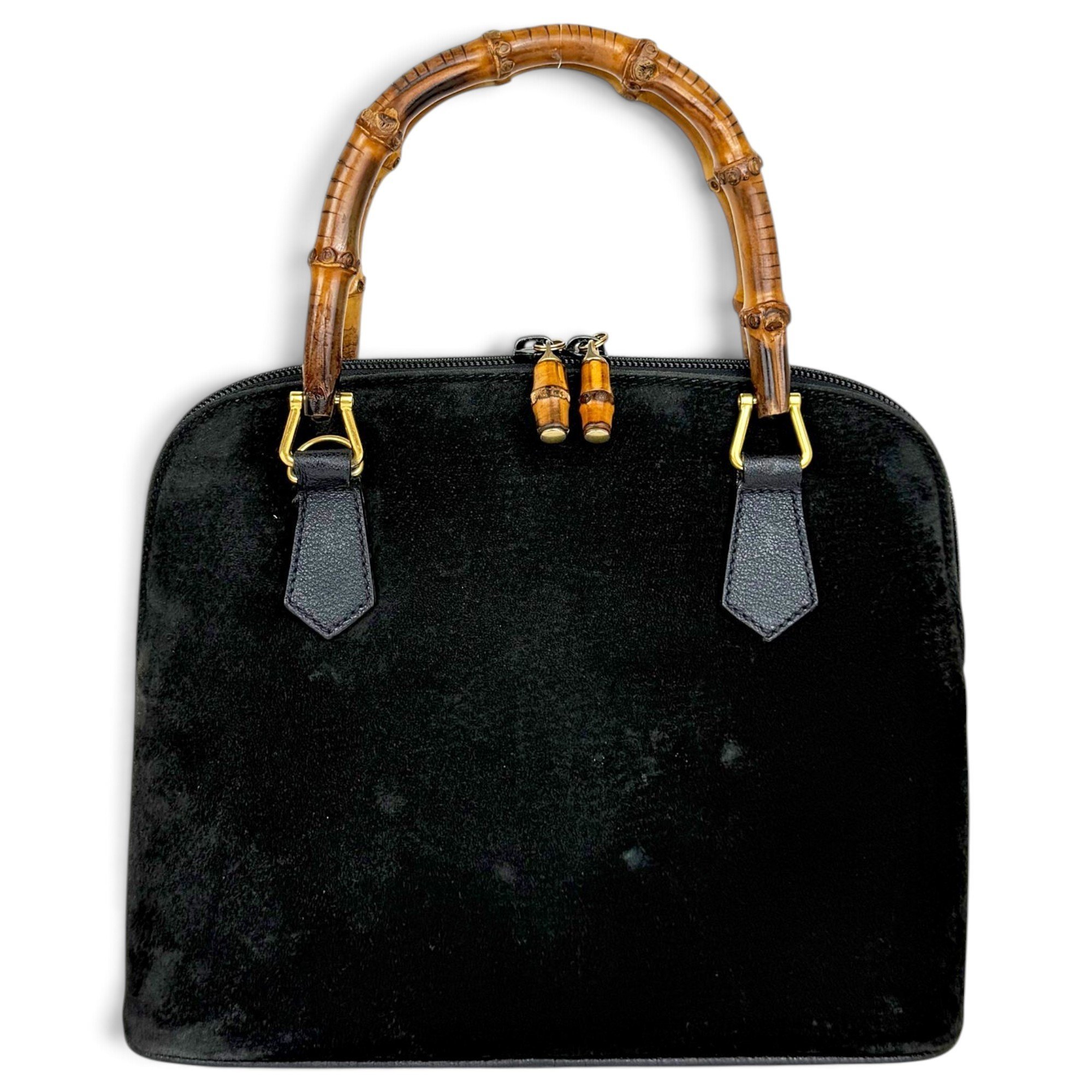 Bamboo Top Handle handbag