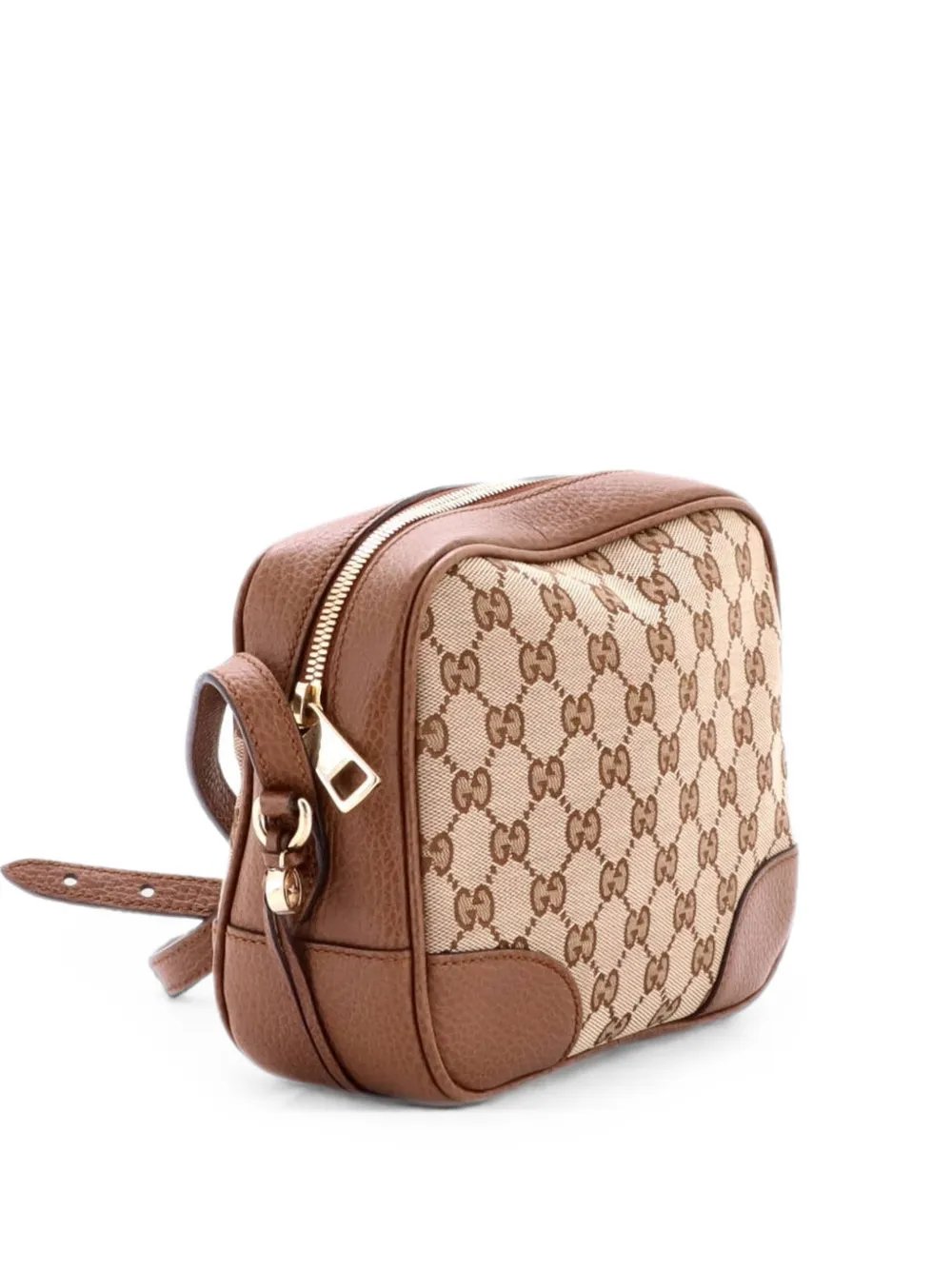 Bree Disco GG Canvas with Leather Mini crossbody bag