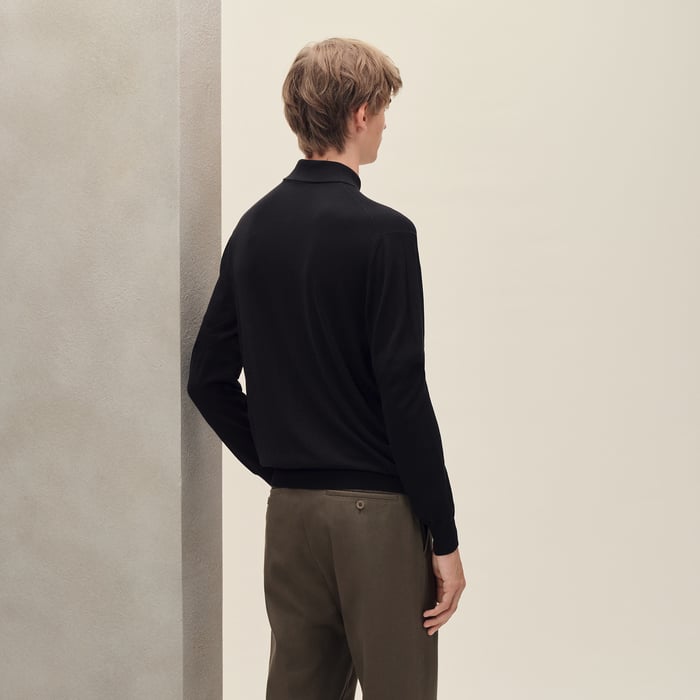 Noir "Detail H" Polo Shirt