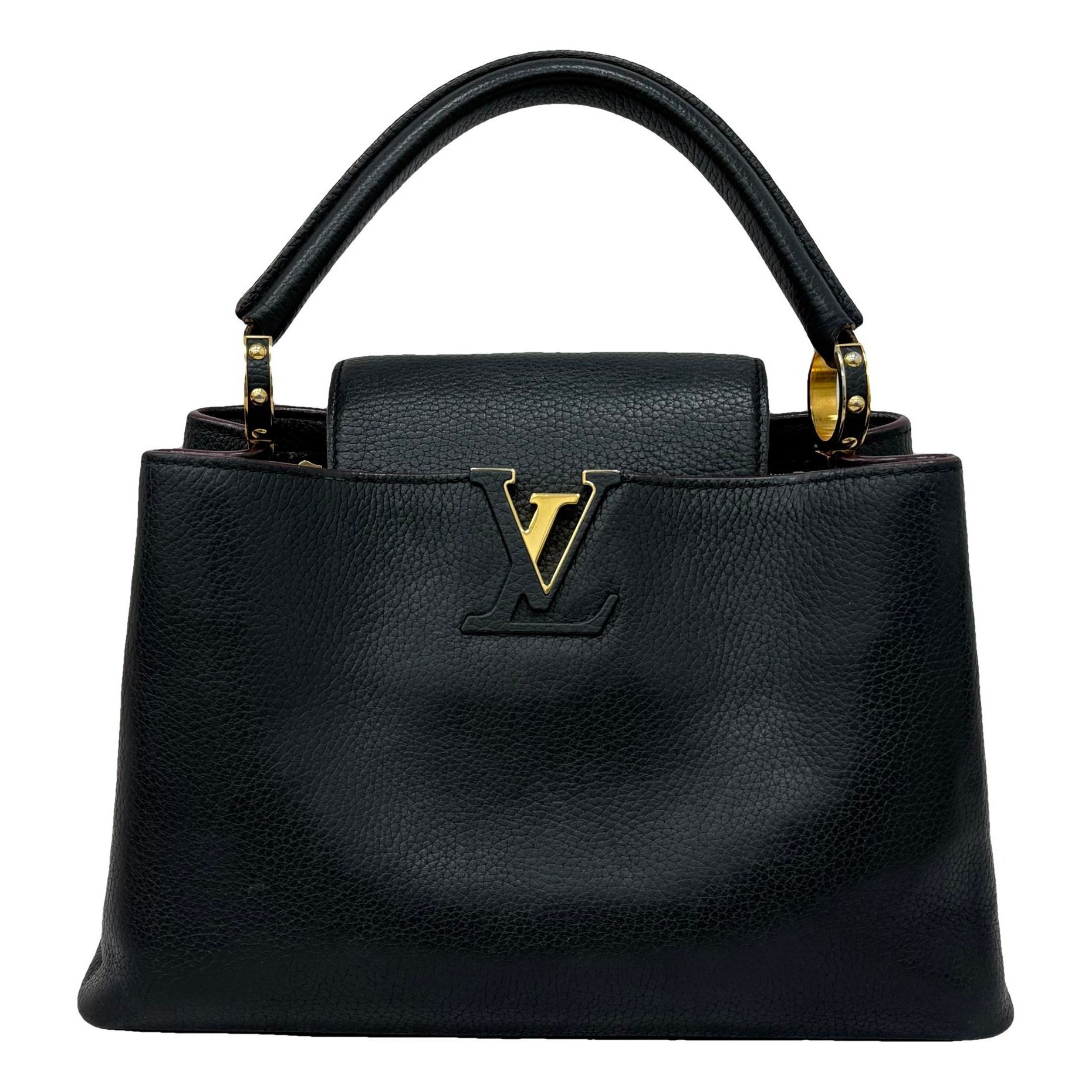 Capucines leather handbag