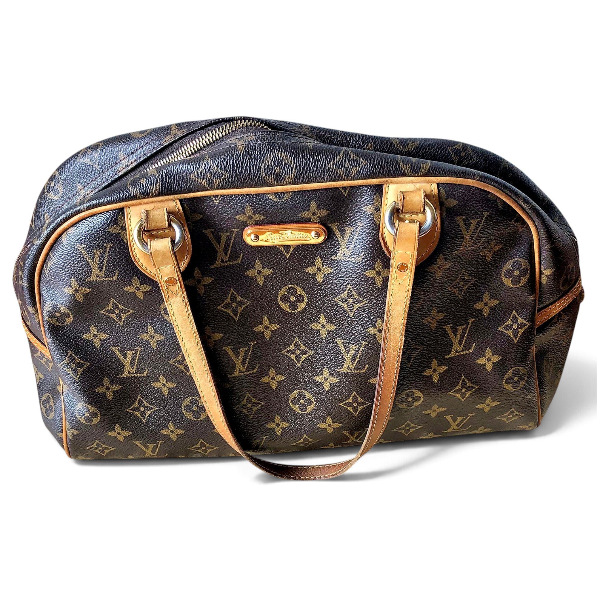 Montorgueil leather handbag