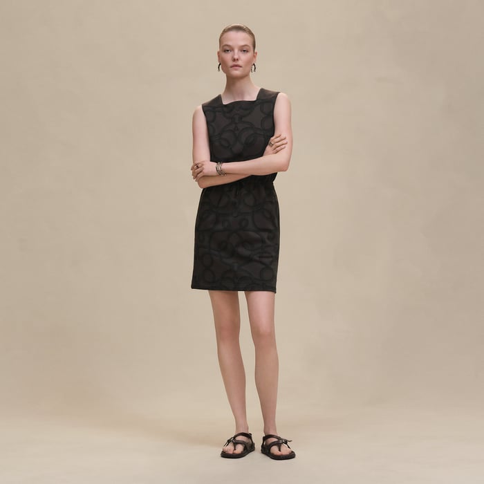 Gris Charbon "Palefroi Remix" Sleeveless Dress