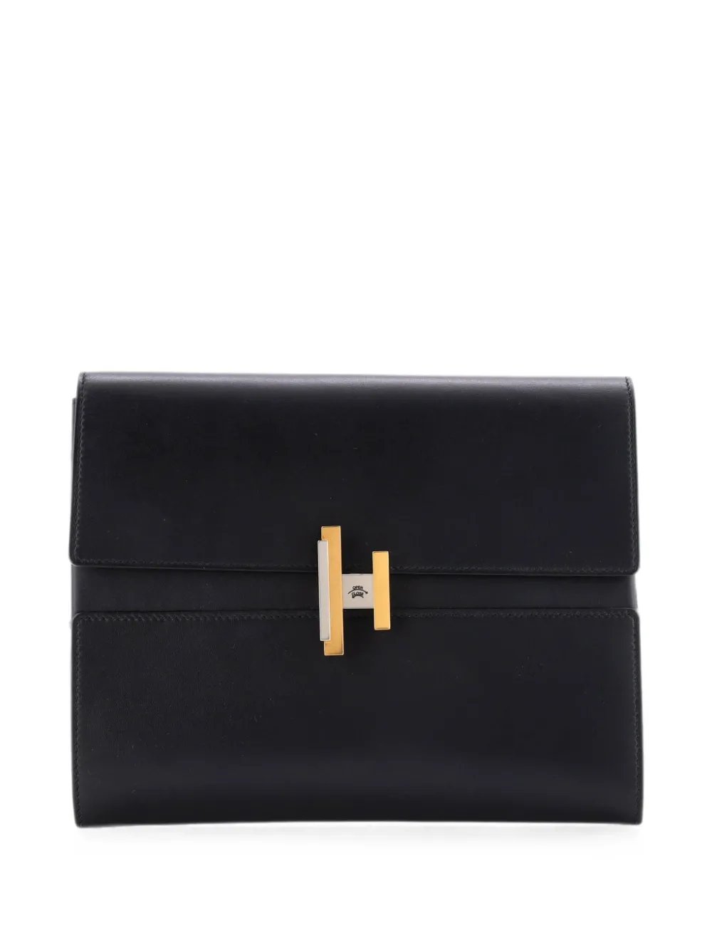 Hermes Cinhetic Villandry Calfskin clutch bag