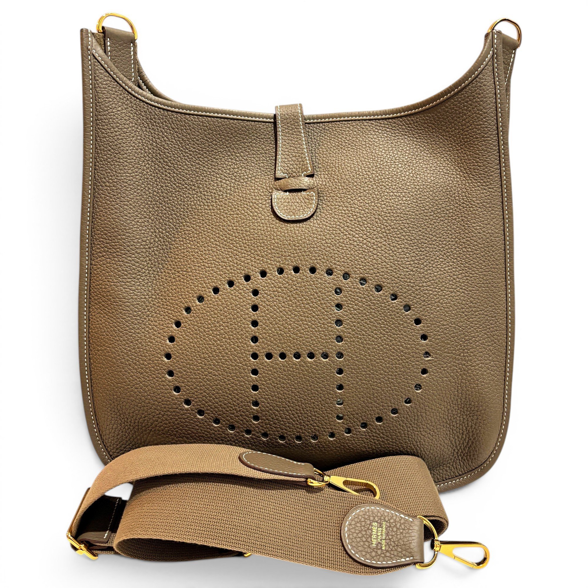 Evelyne leather crossbody bag
