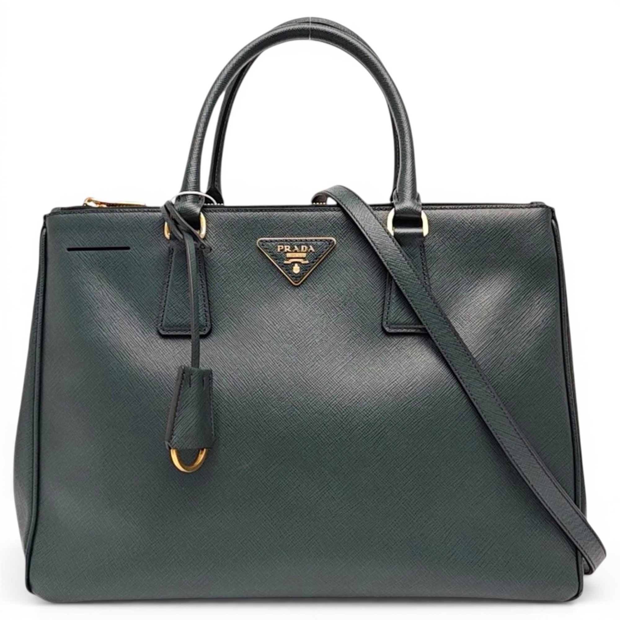 Galleria leather handbag