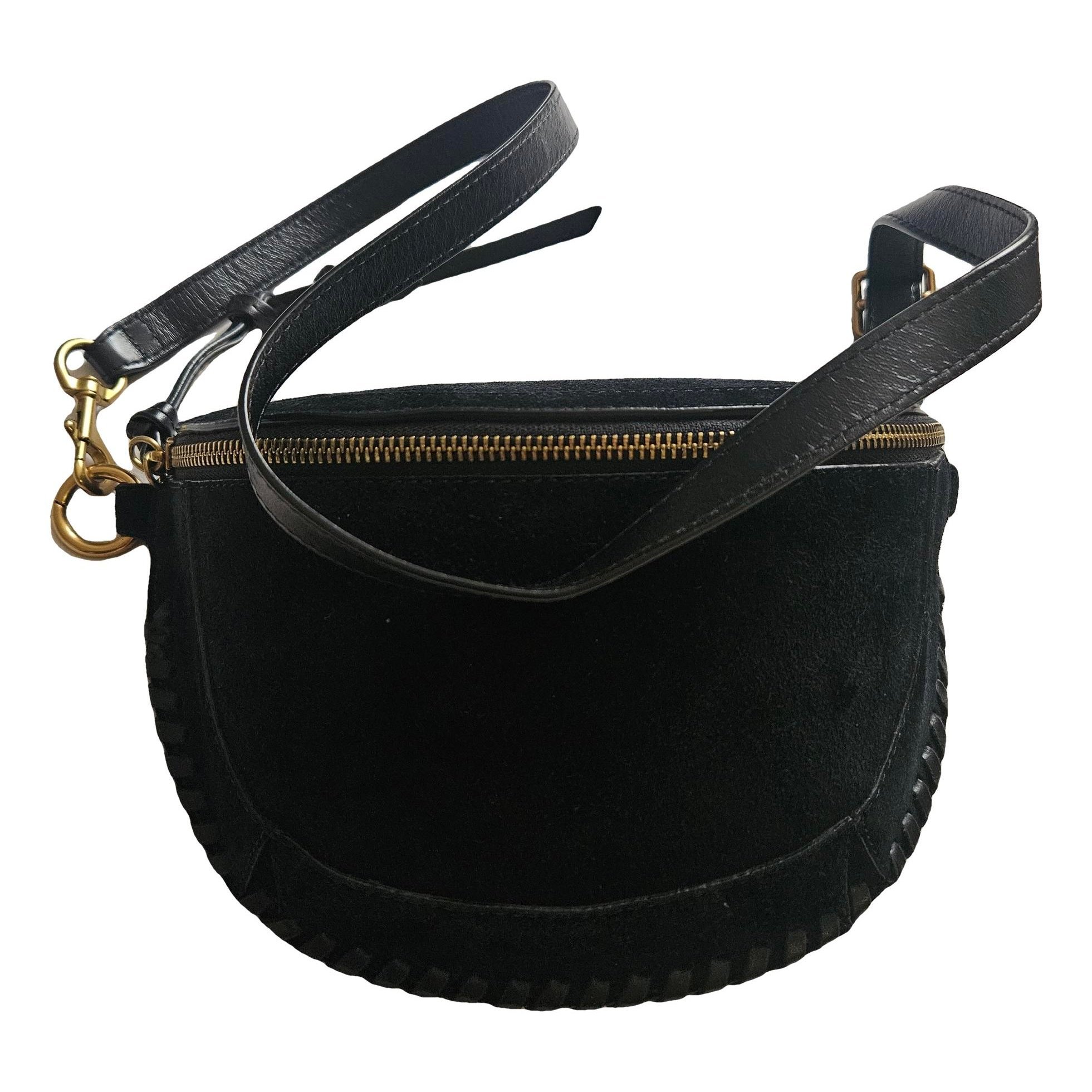 Oskan Moon velvet handbag