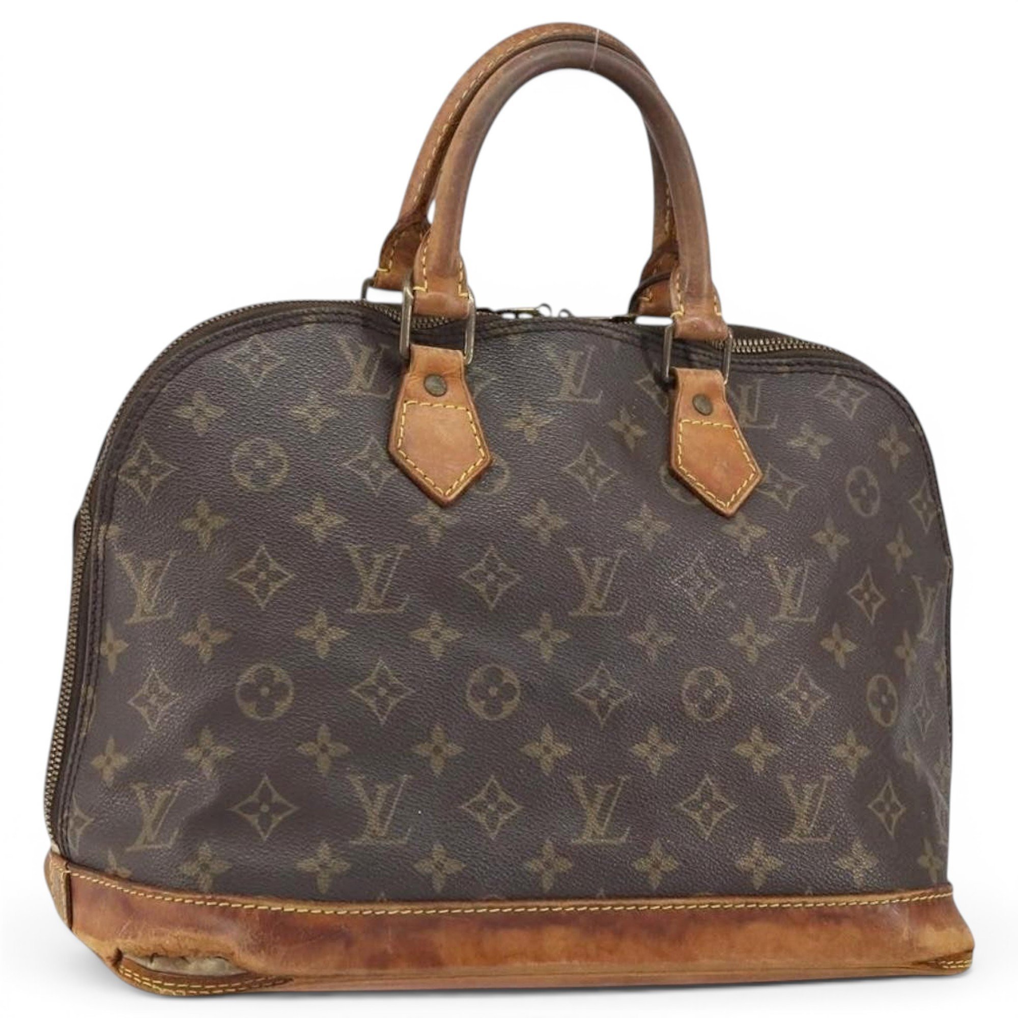 Alma leather handbag