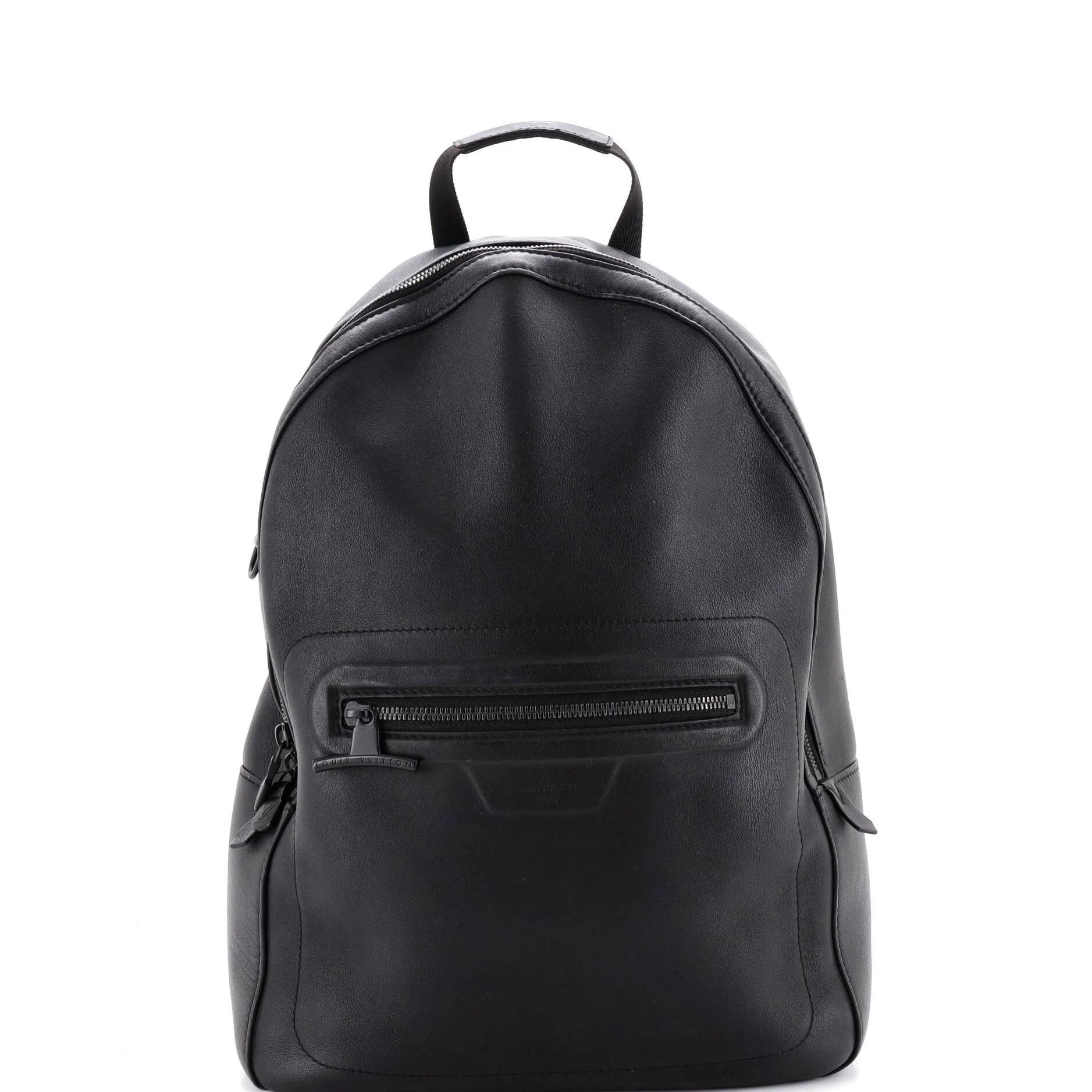 Leather backpack