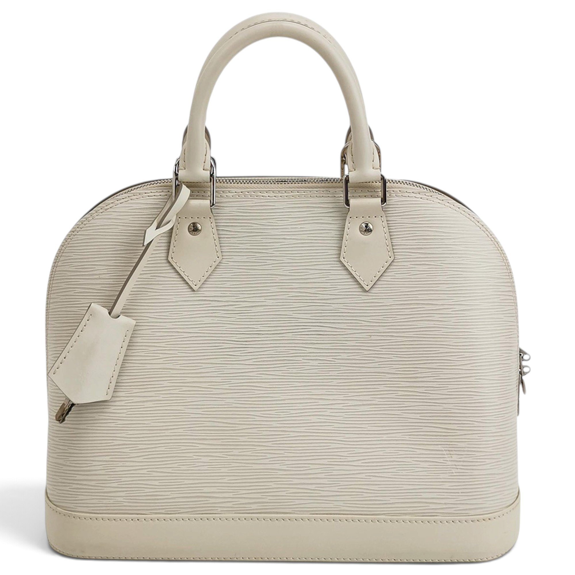 Louis Vuitton Alma leather handbag