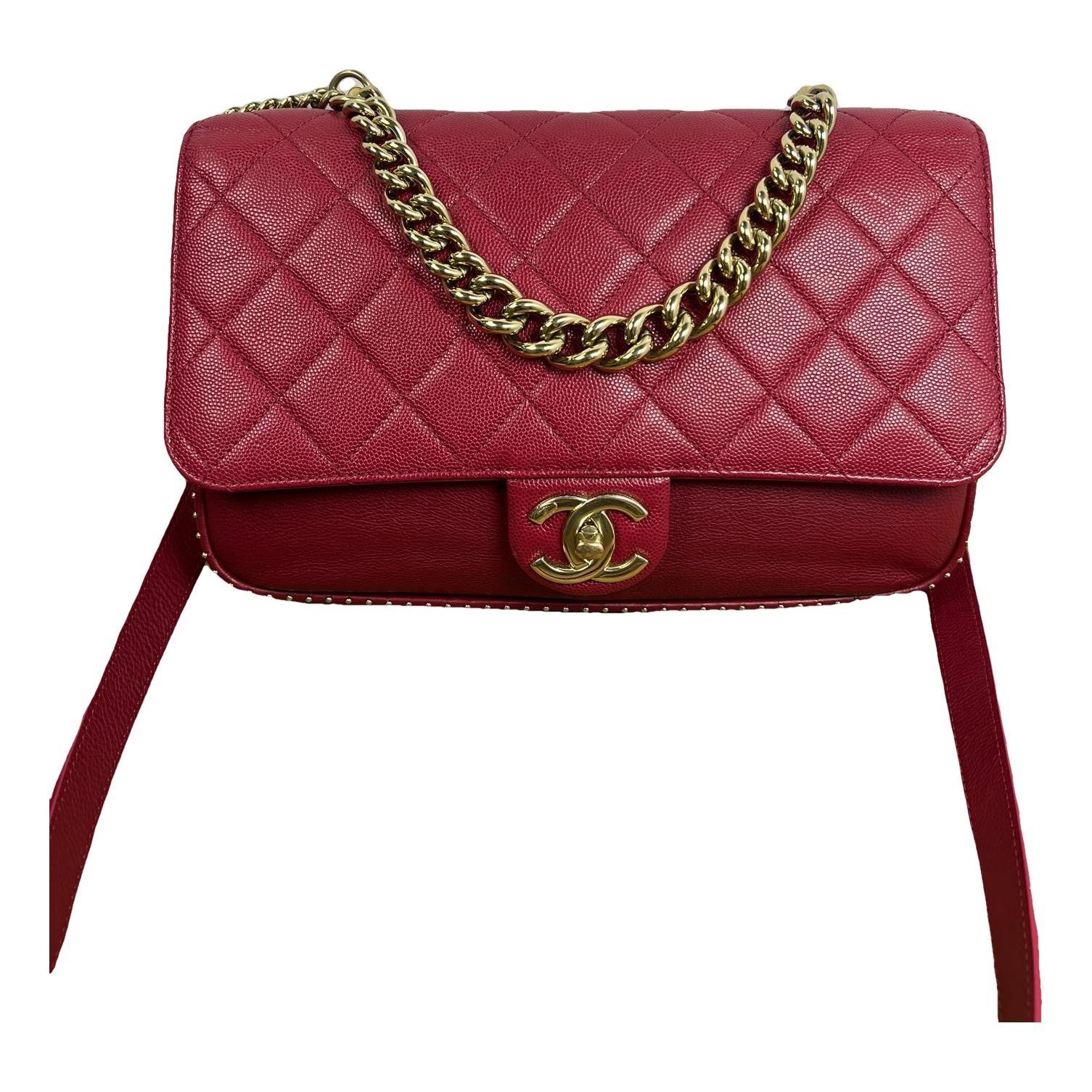 Leather handbag