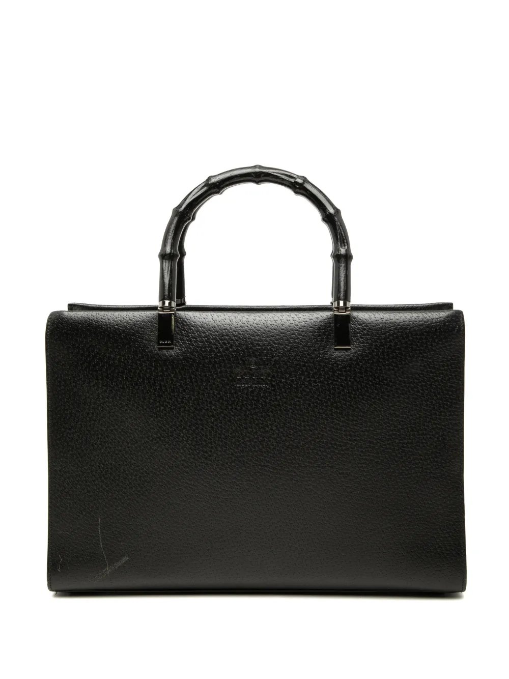 2000-2015 Grained Calfskin Bamboo handbag