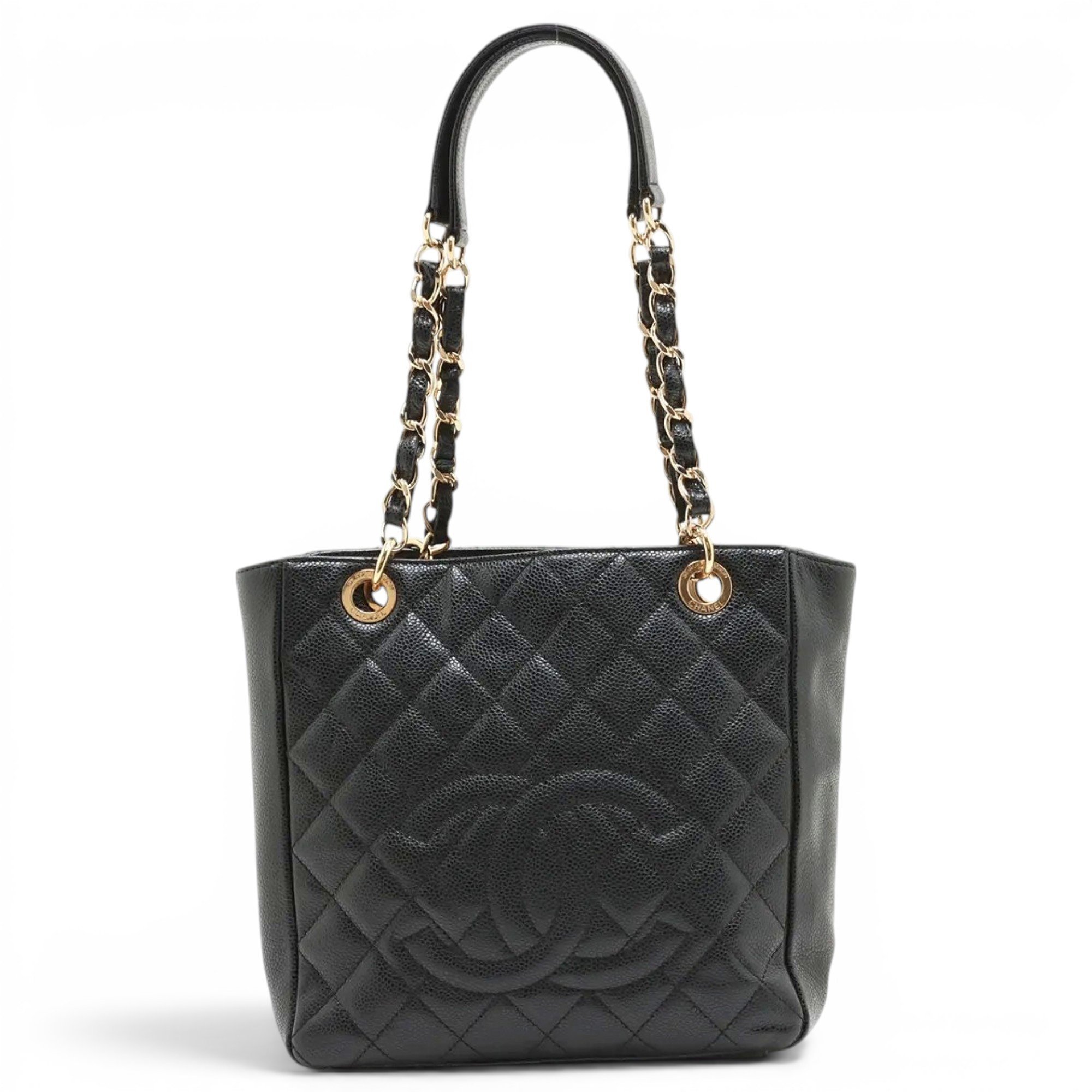 Petite Shopping Tote leather tote