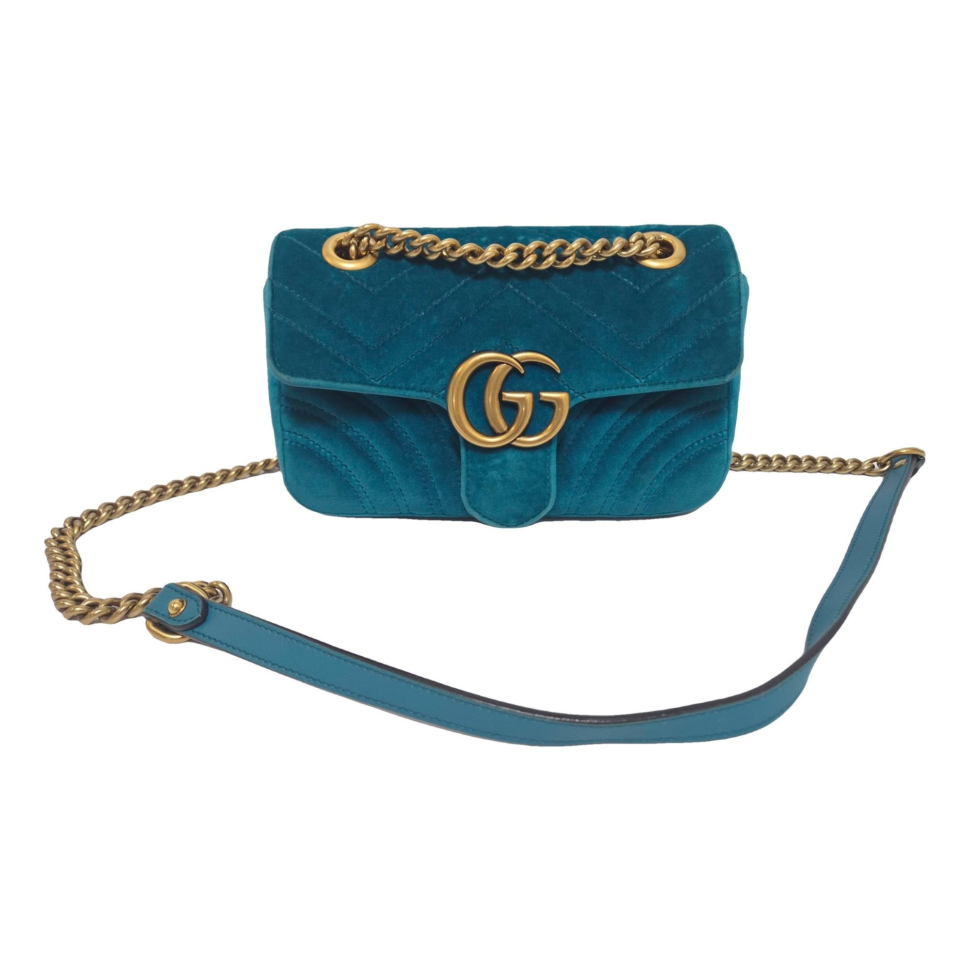 Marmont cloth crossbody bag