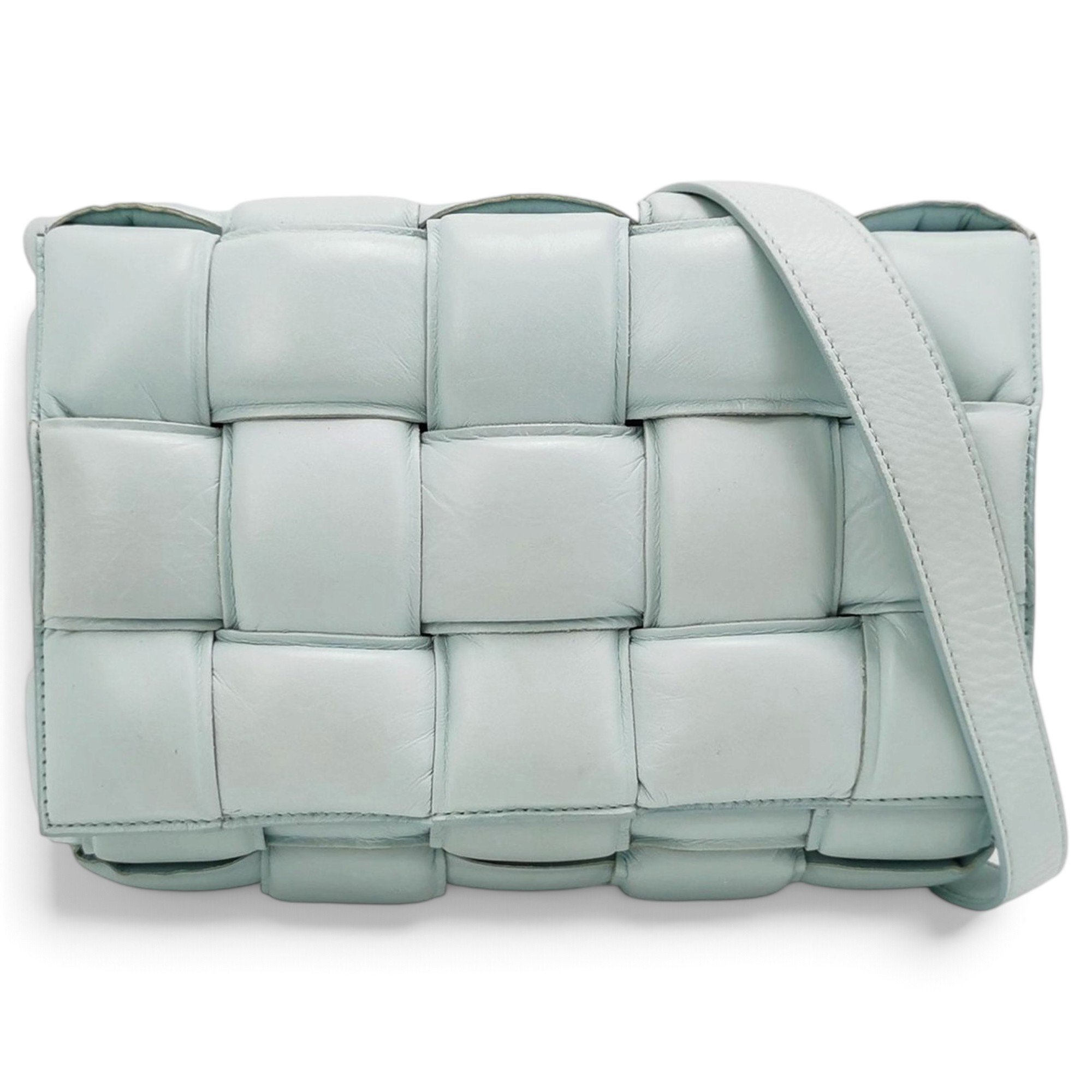 Cassette Padded leather crossbody bag