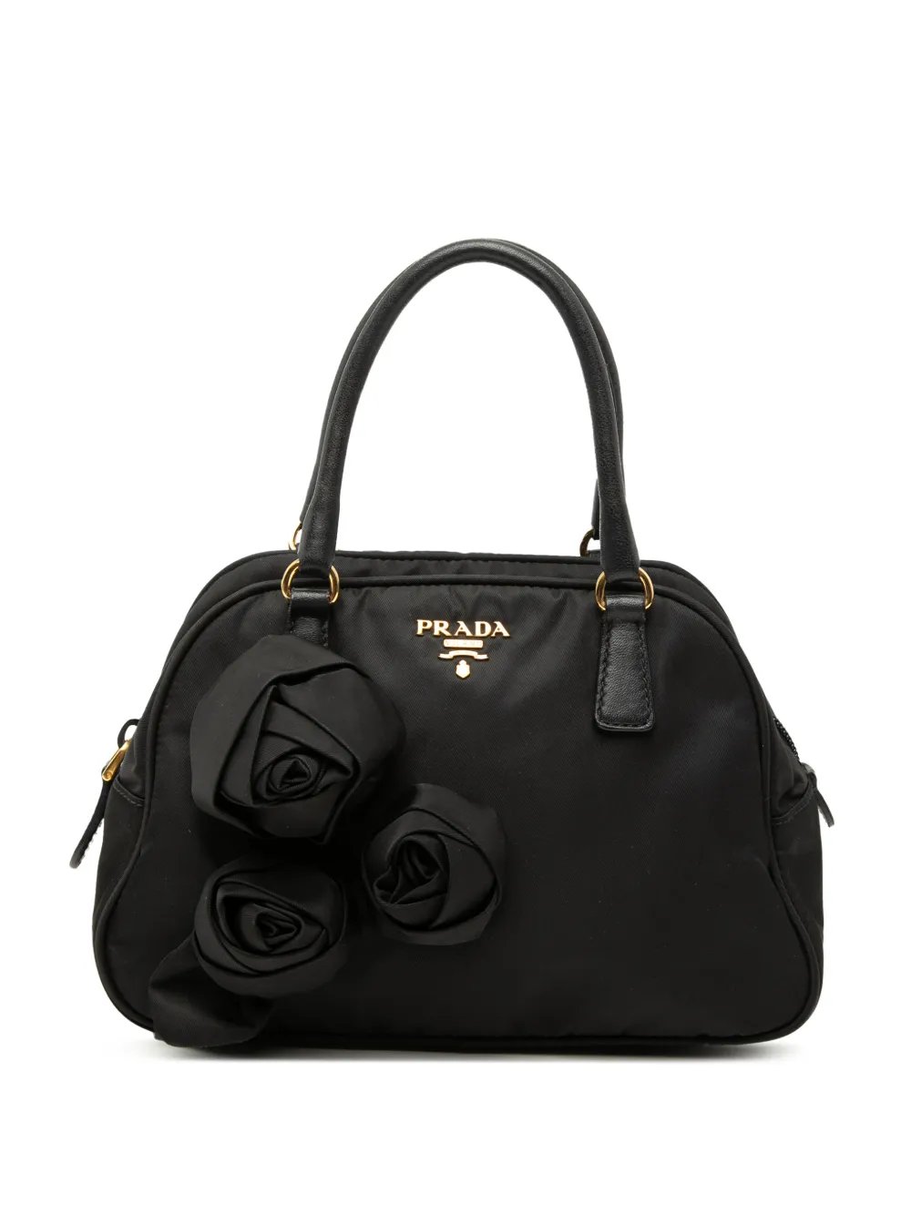 2000-2013 Rose Embellished Tessuto handbag